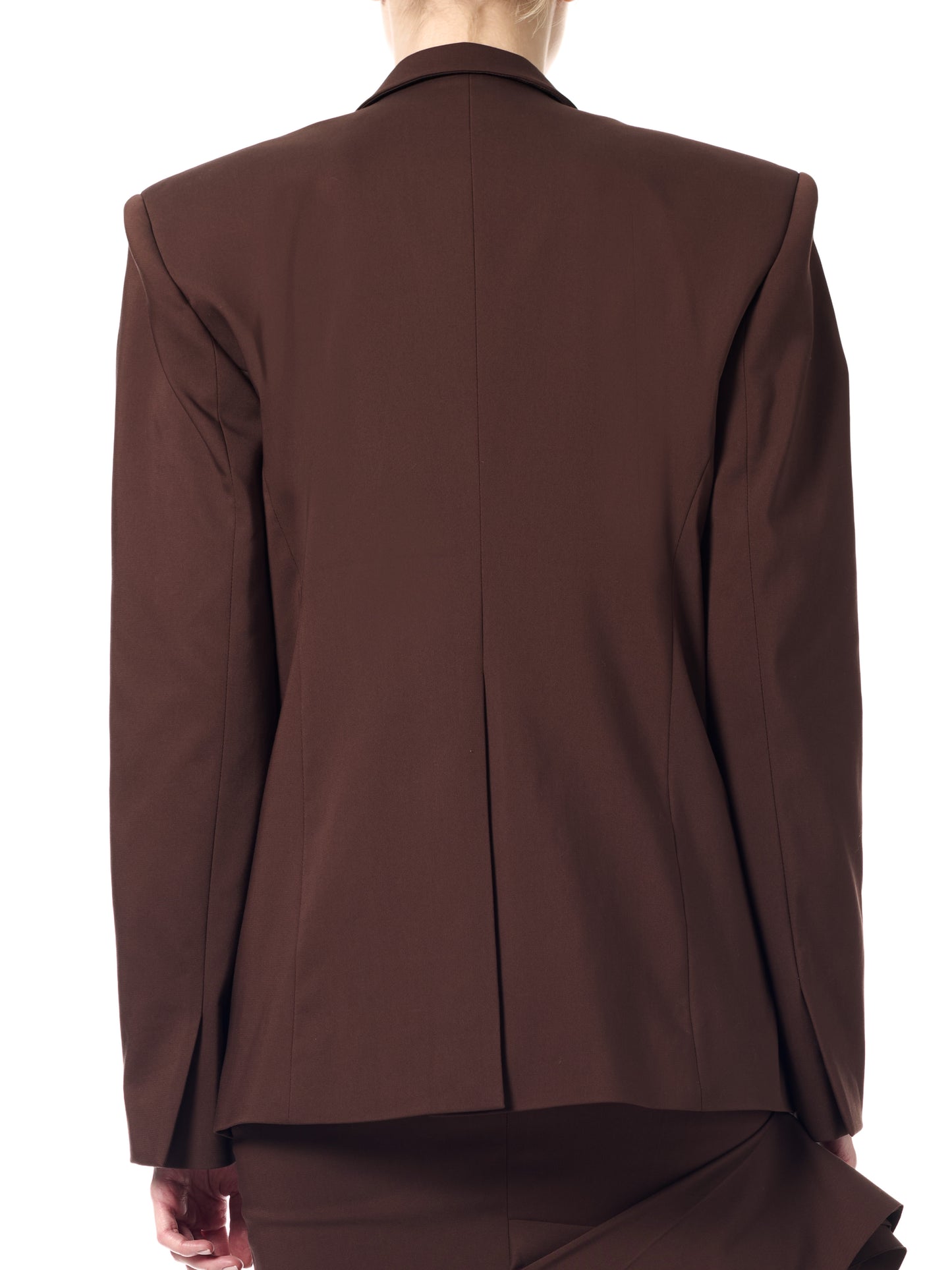 Woven Signature Split Blazer