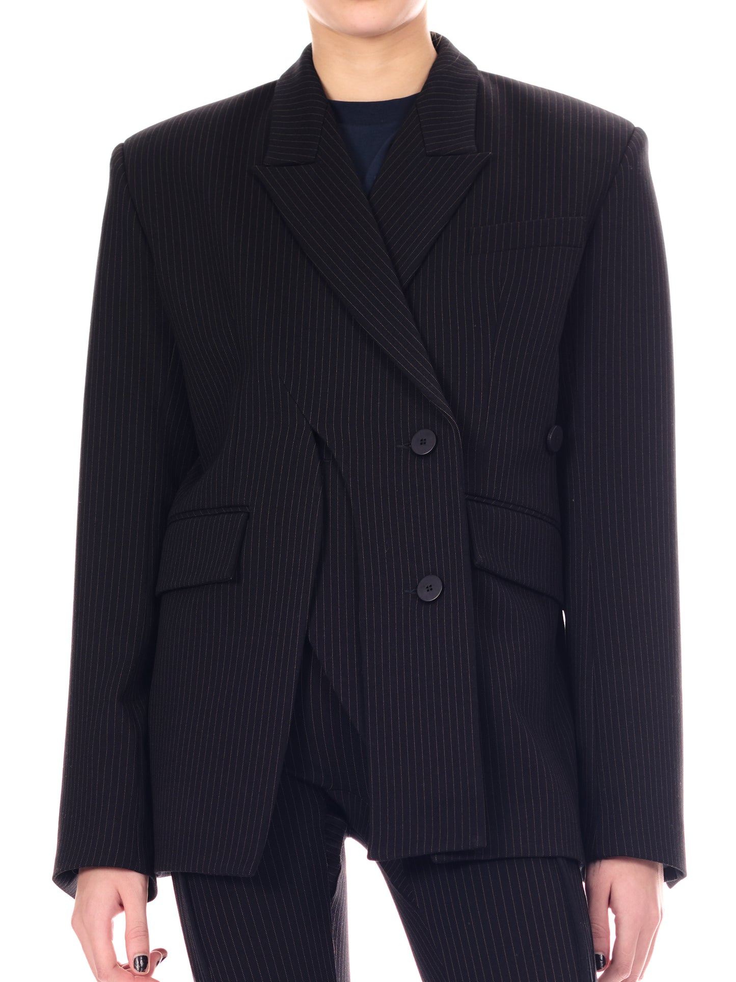 Knitted Signature Split Blazer
