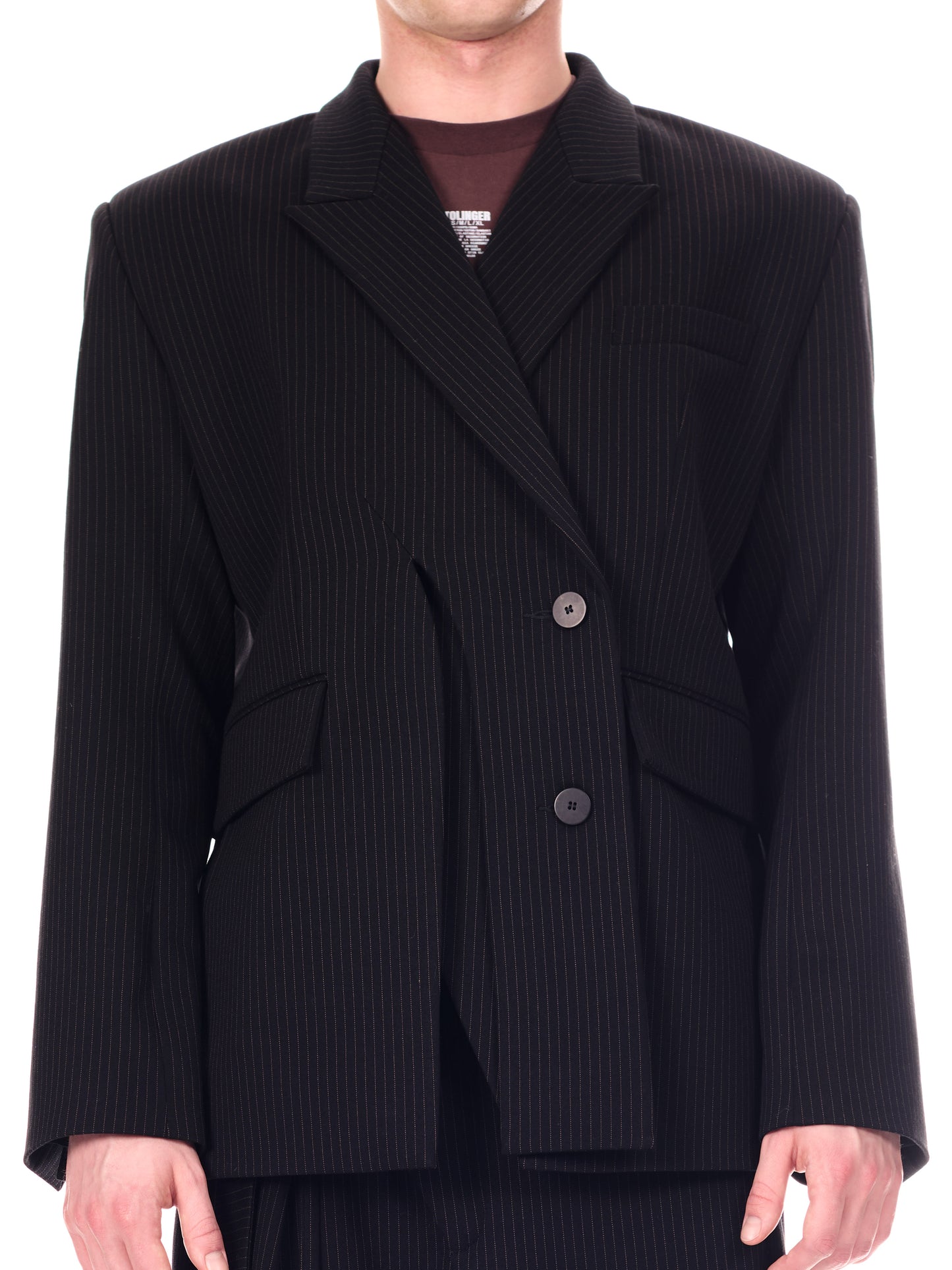 Knitted Signature Split Blazer