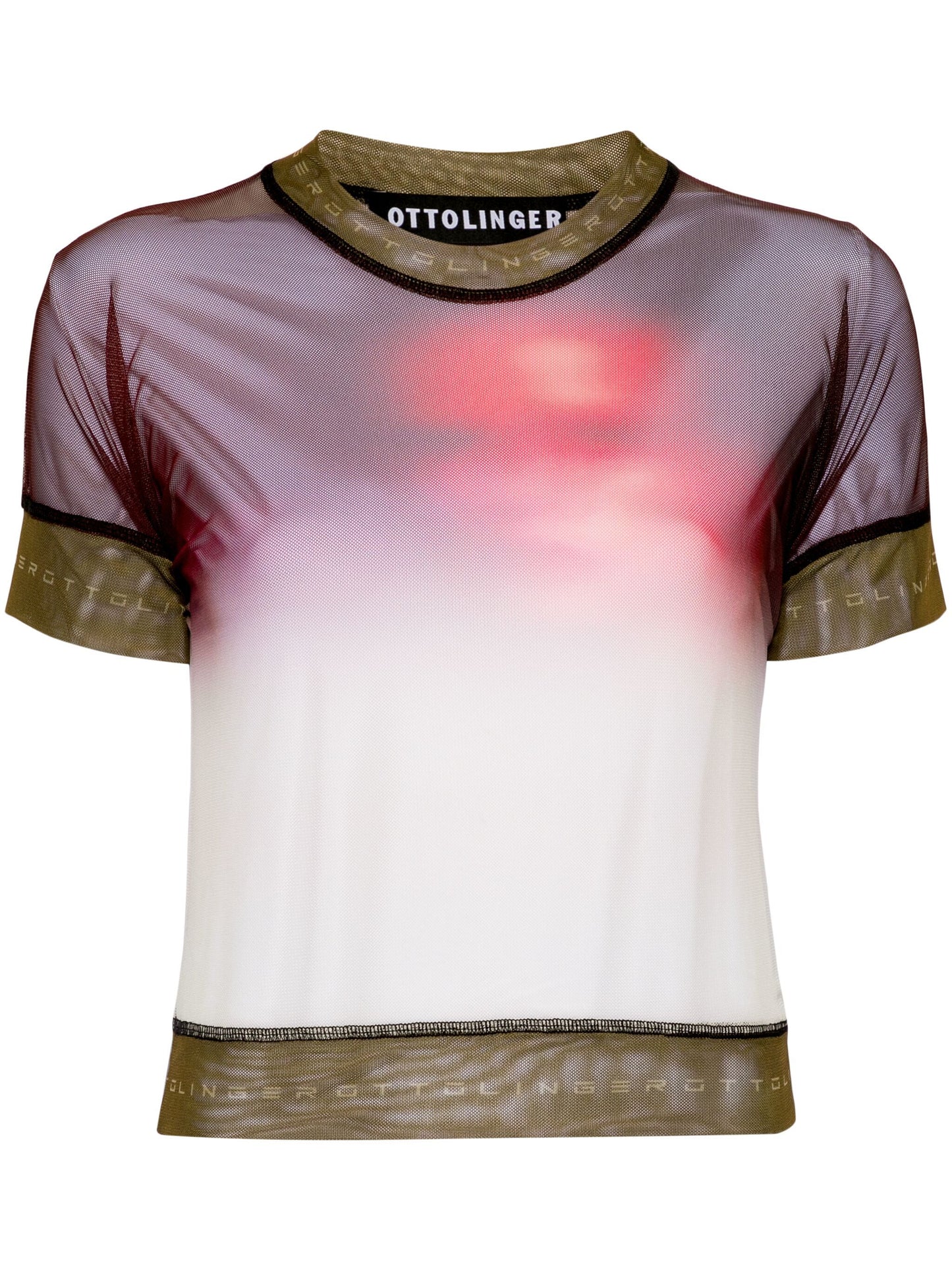 Mesh T-Shirt - Face Print