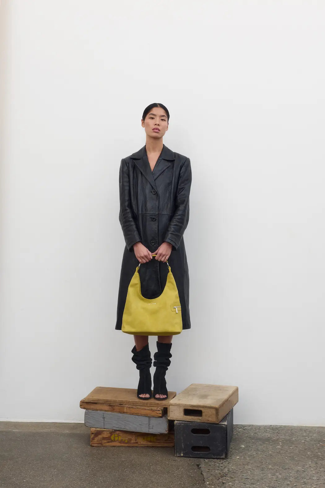 Lola Shoulder Bag - Chartreuse