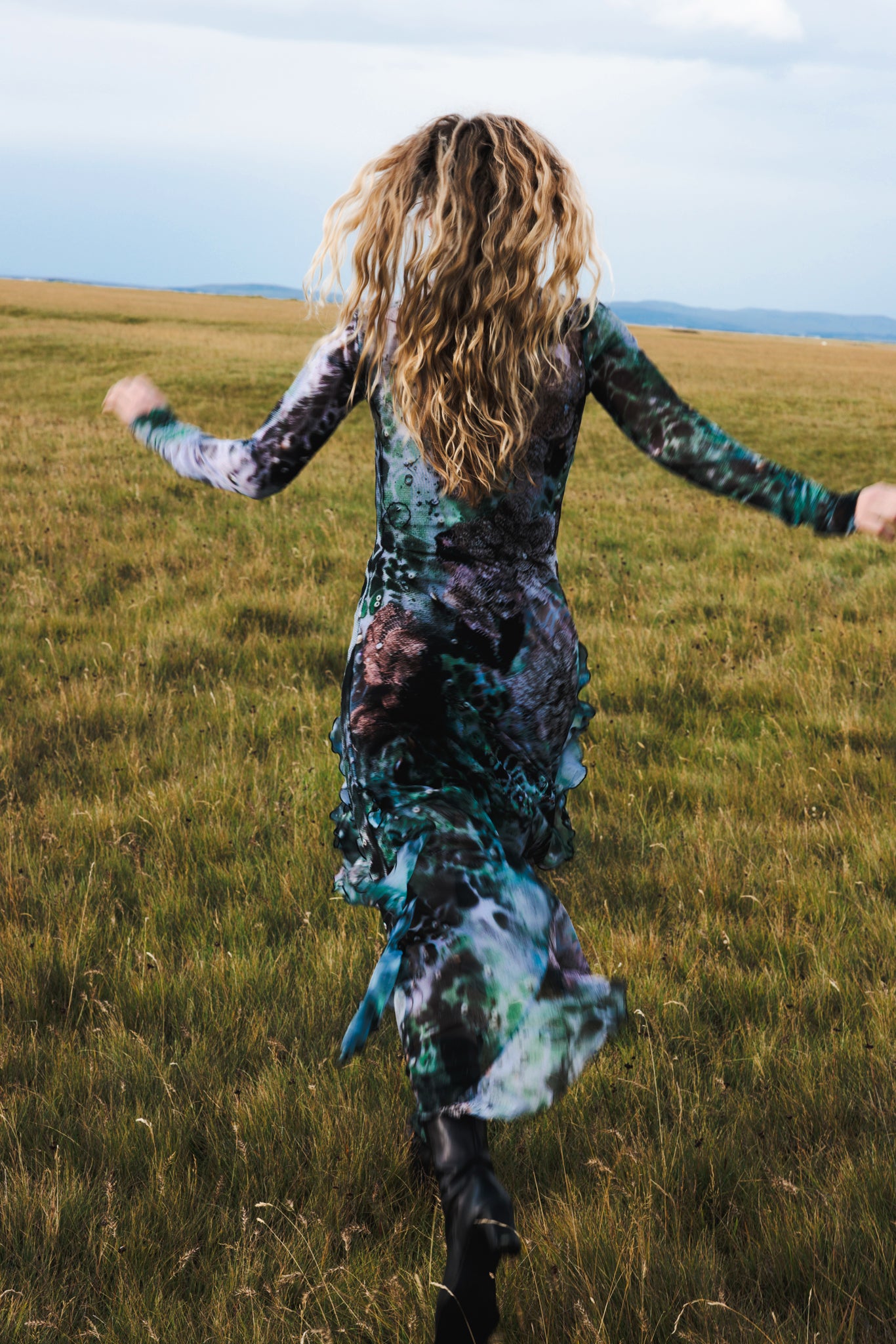 The Butterfly Dress in Dark forest - Preorder