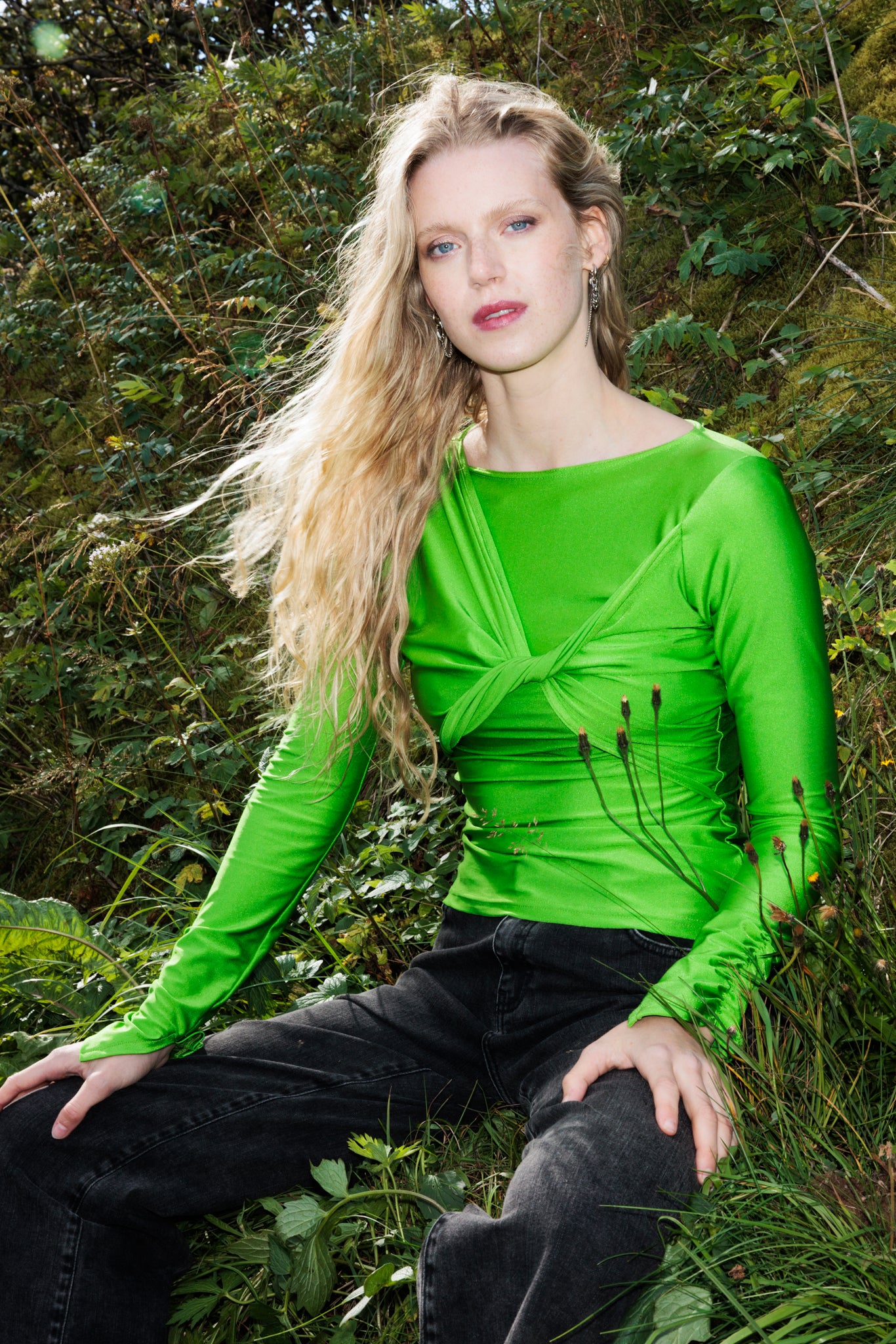The Twin Top in Green