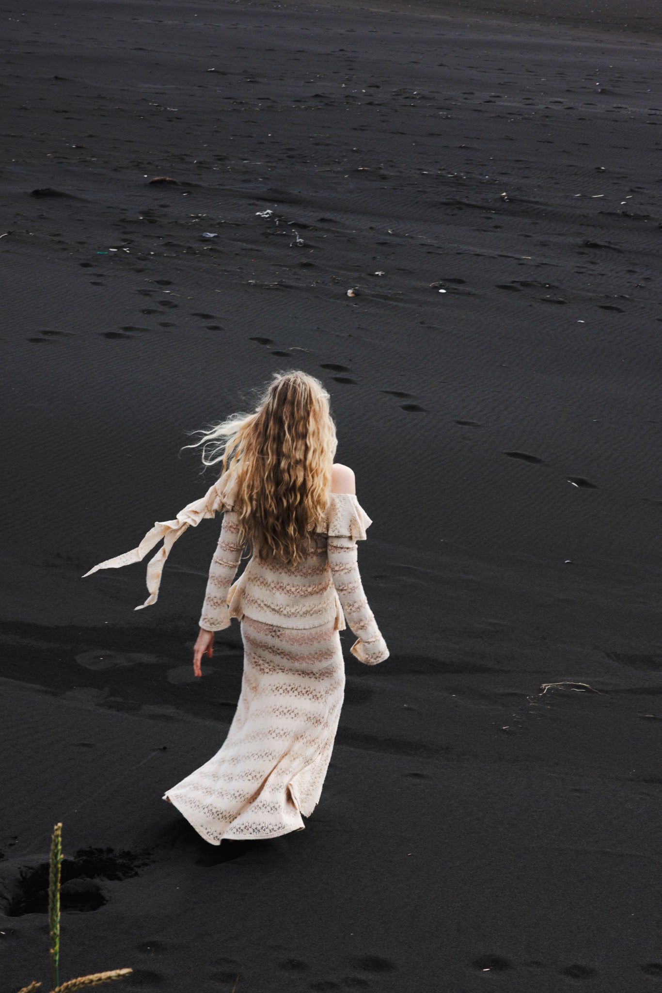 The Flowy Top in Desert Lace