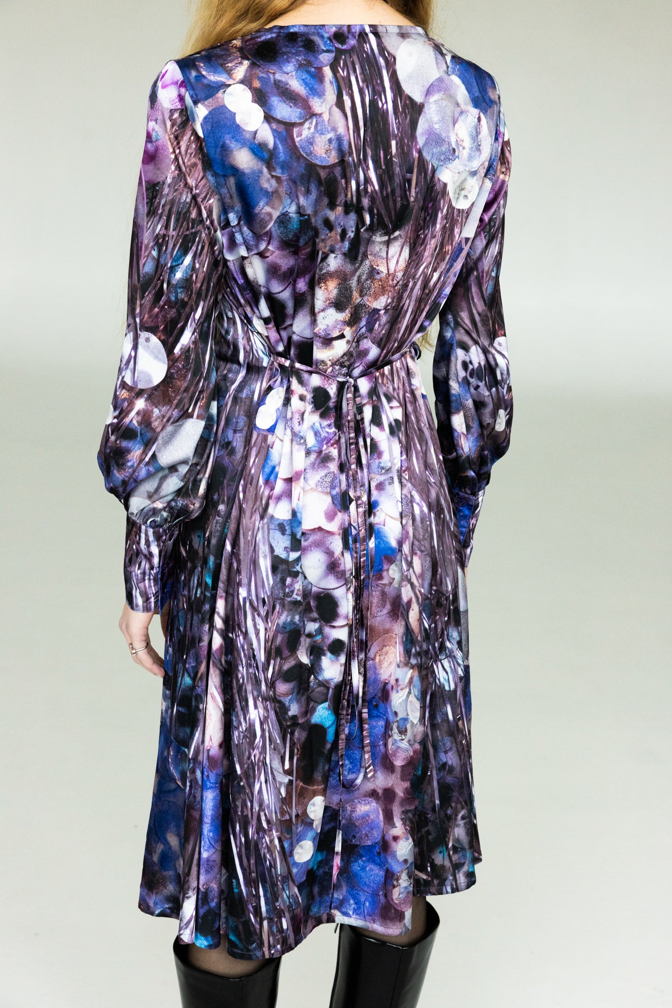 The Short Allure Dress in Purple Haze