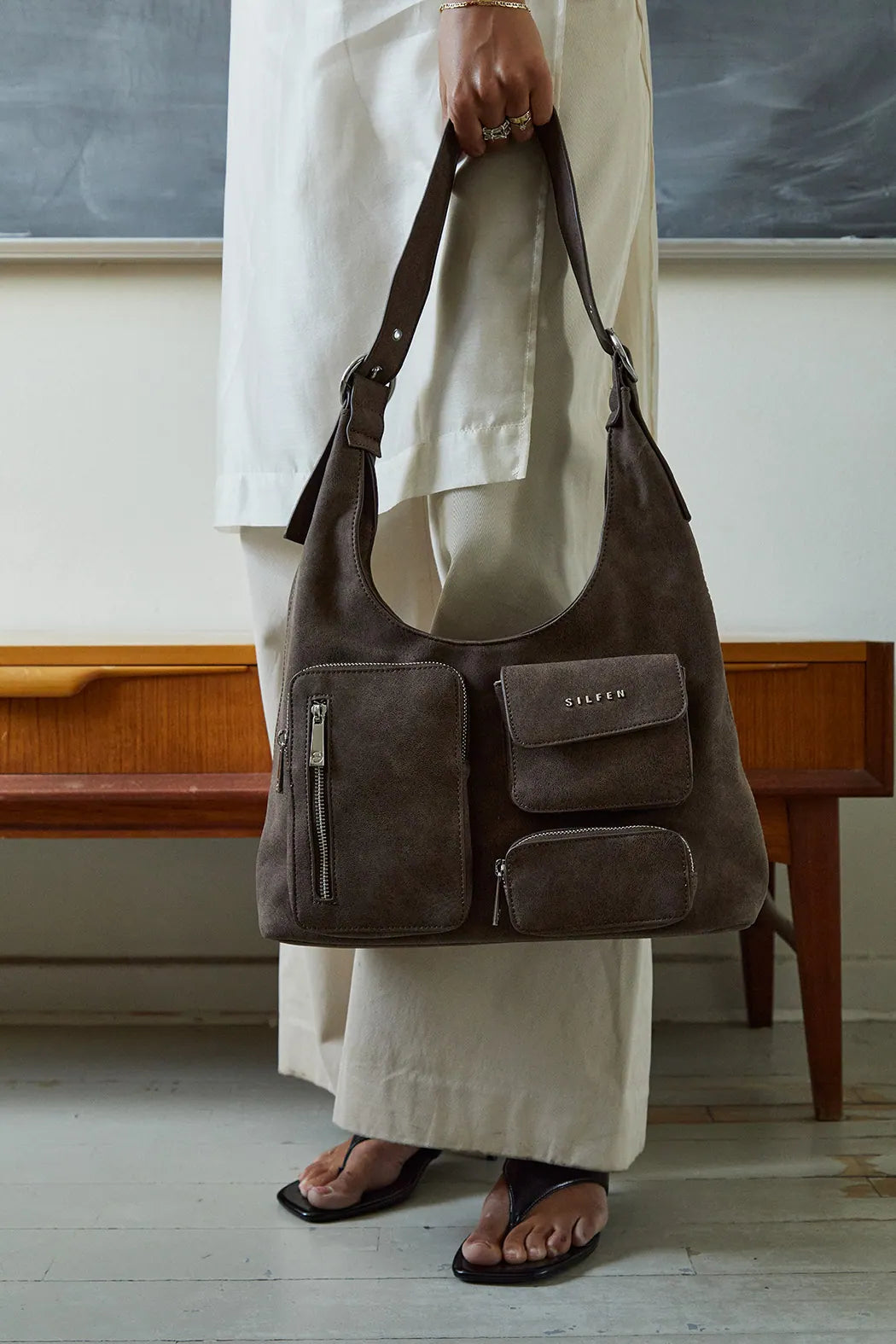 Nora Crossbody Bag - Coffee
