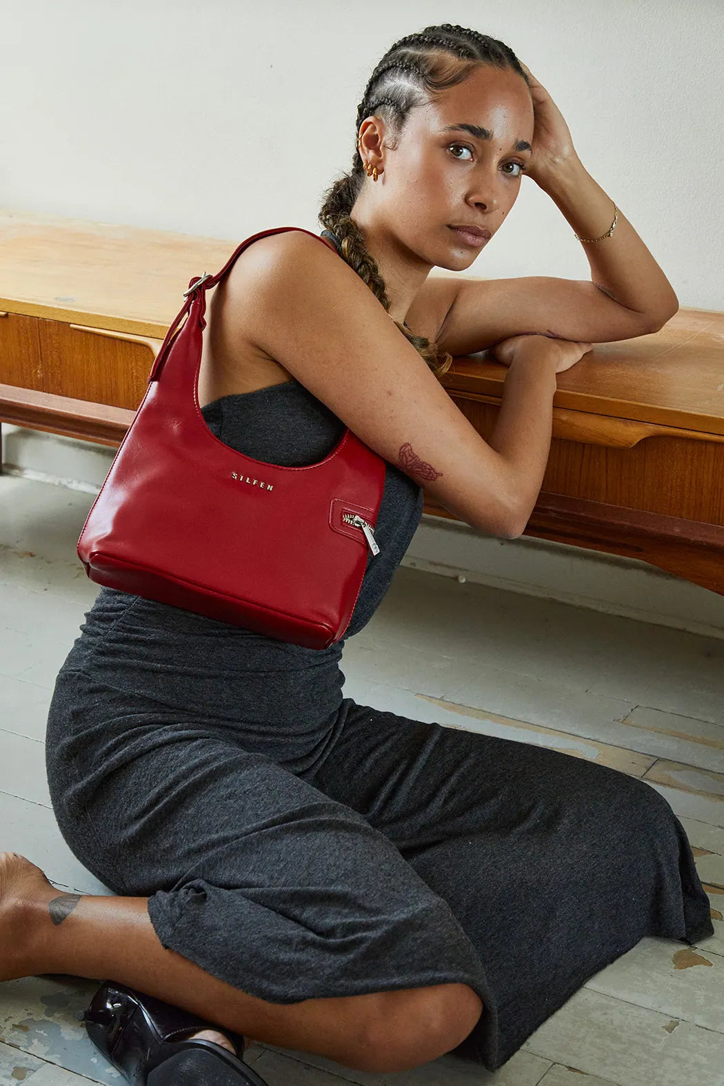 Lotta Shoulder Bag - Red