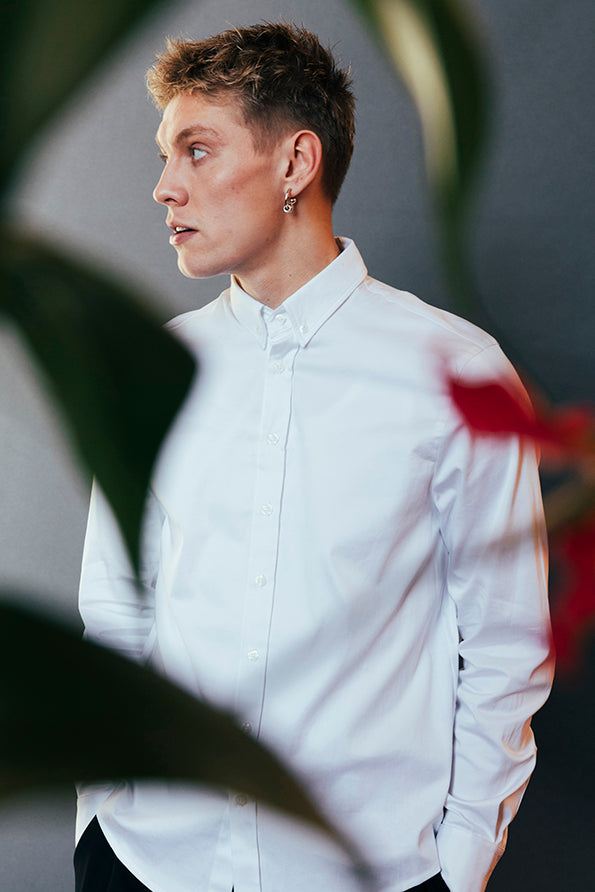 The Boyfriend Shirt in White