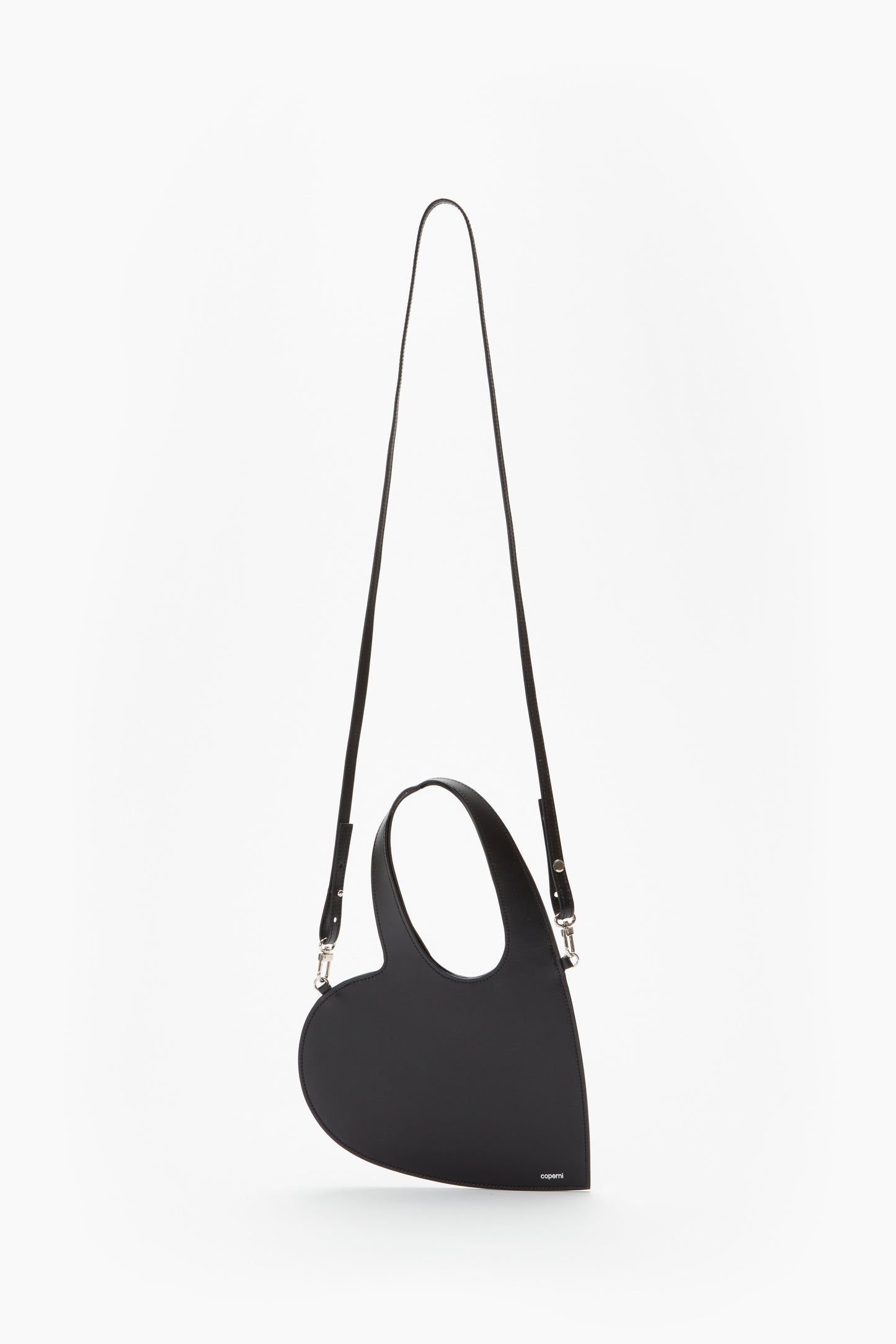 Crossbody Baby Heart Tote Bag Black