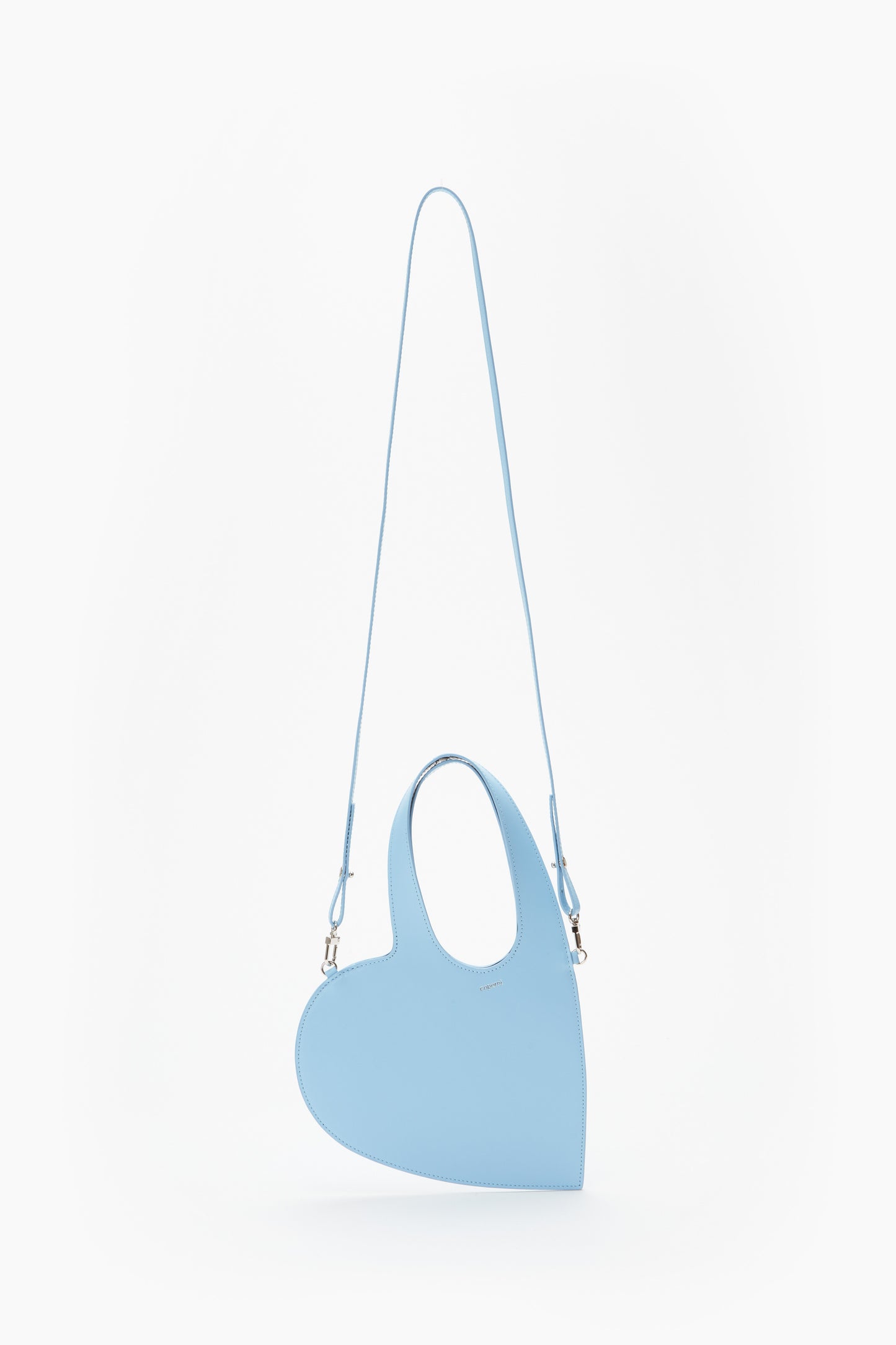 Crossbody Baby Heart Tote Bag Blue