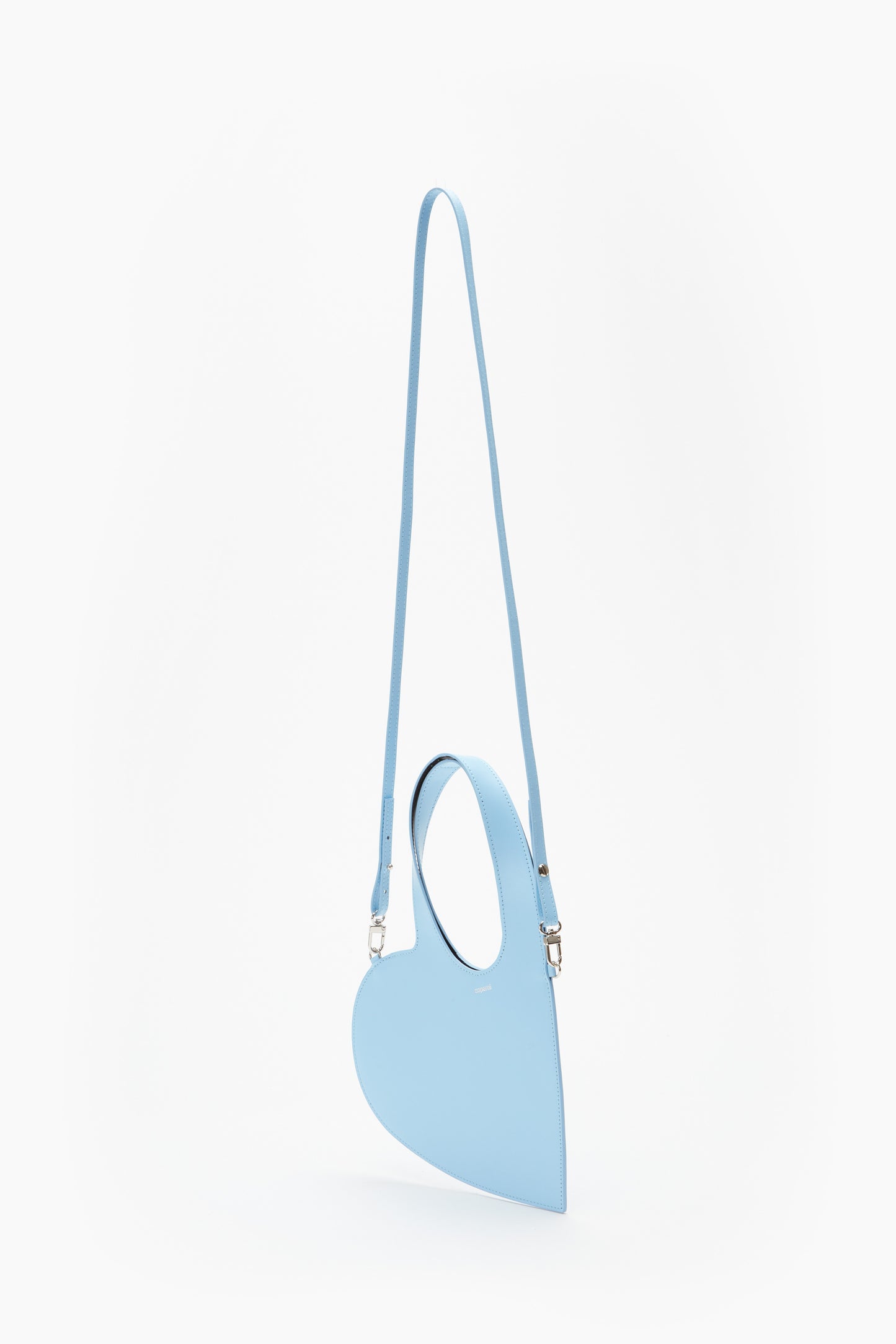 Crossbody Baby Heart Tote Bag Blue
