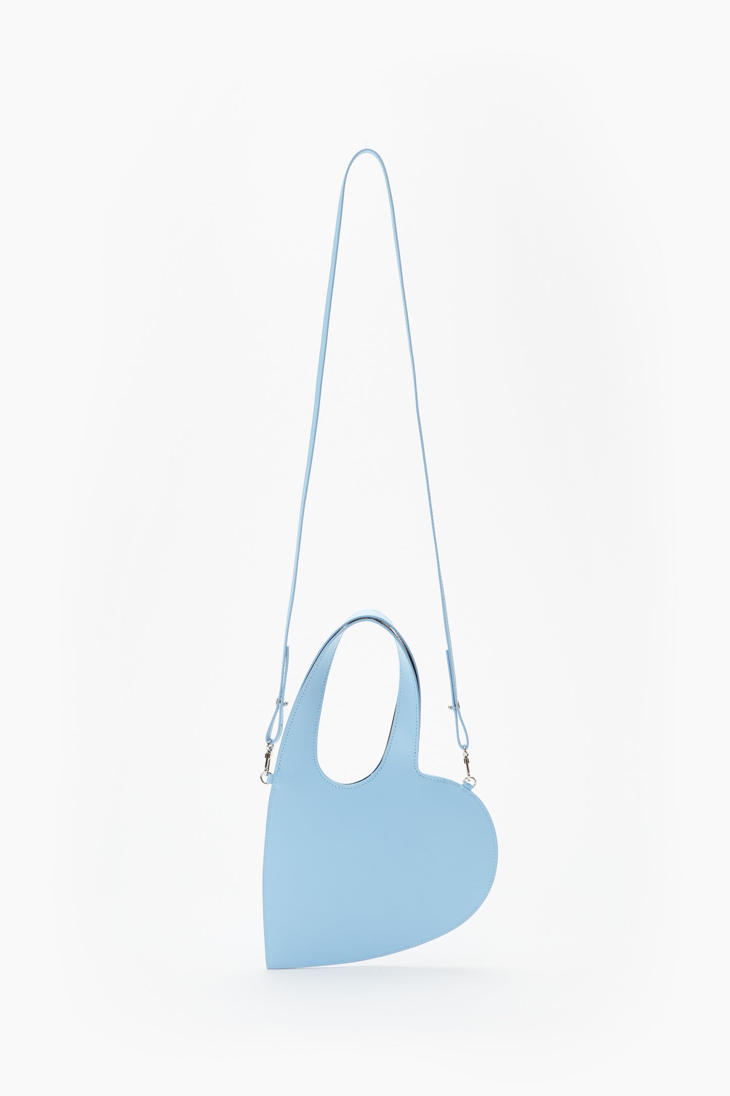 Crossbody Baby Heart Tote Bag Blue