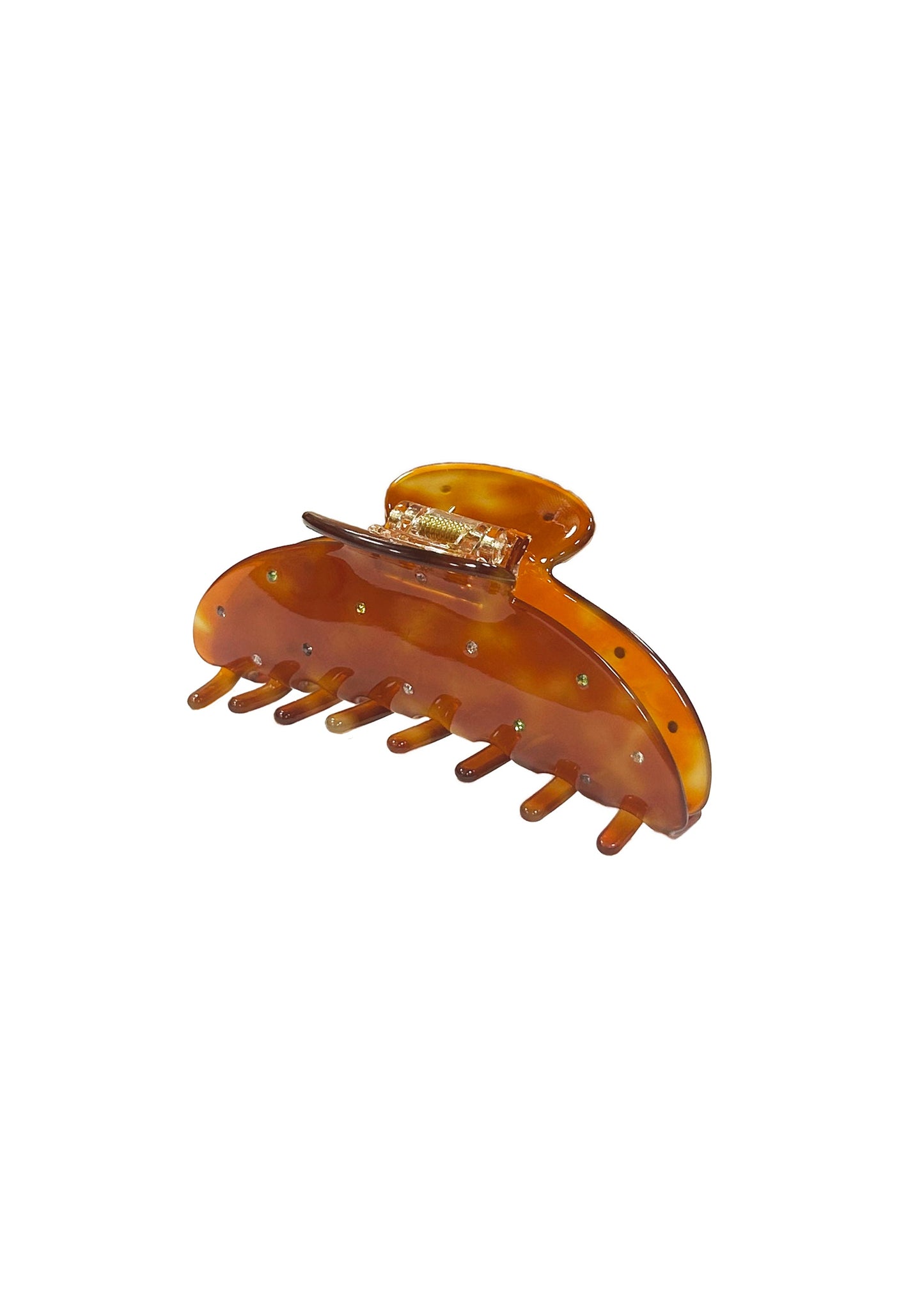 Caramel Sparkle Hair Clip