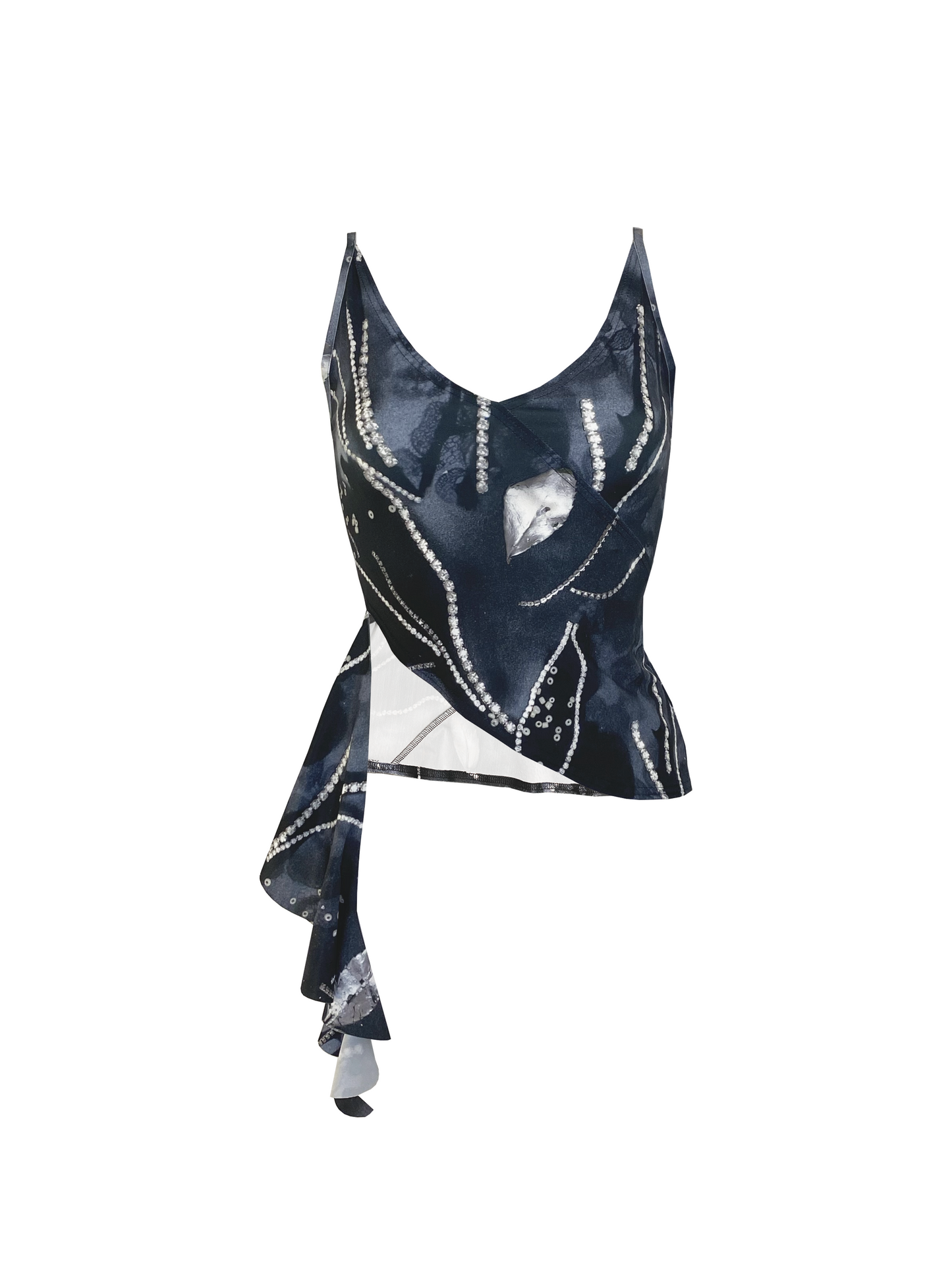 The Coil Top in Airbrush Lace