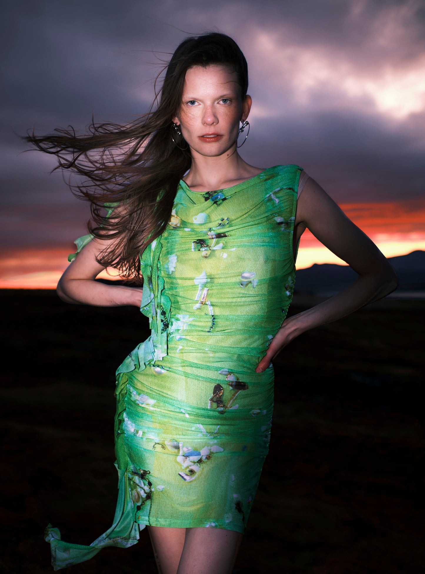 The Neon Pearl Dress