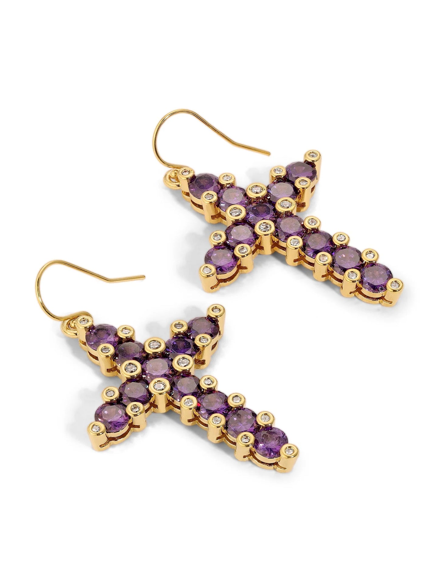 The Cypress Cross Earrings