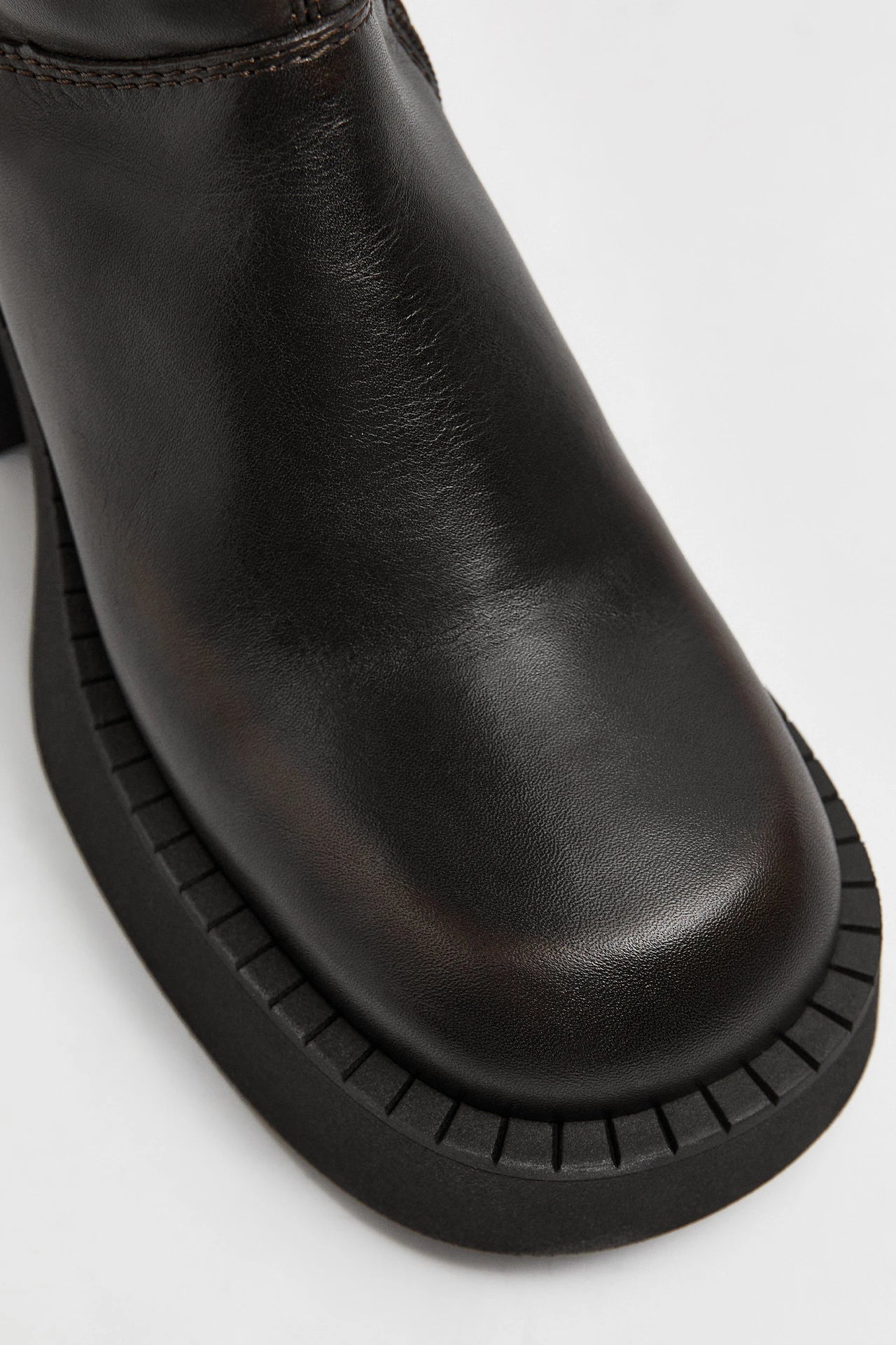Alba Brown Black Boots