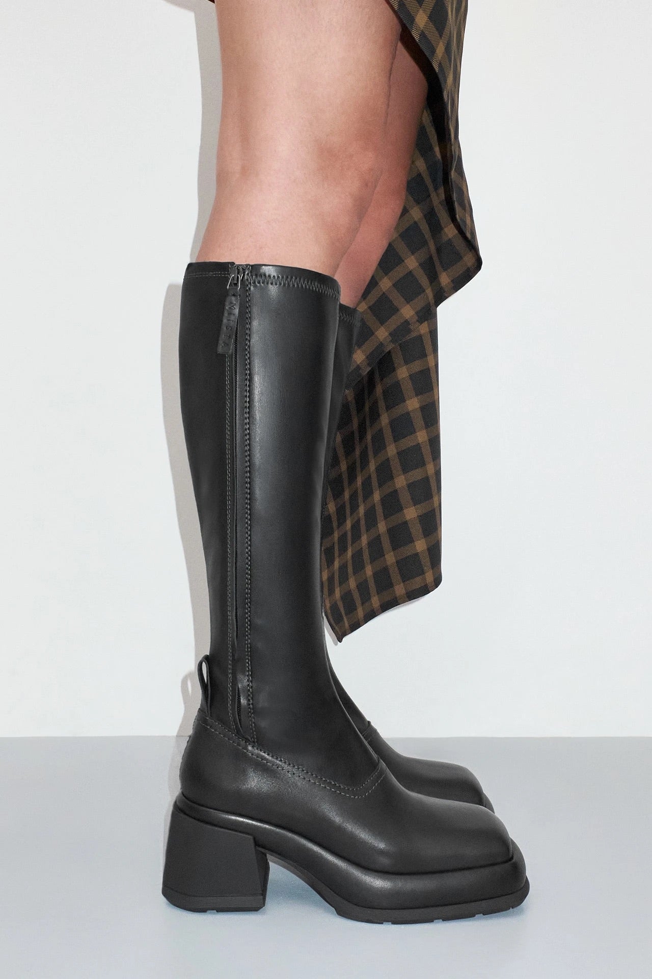 Maya Black Tall Boots