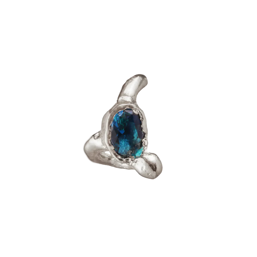 El Santo Blue Earring