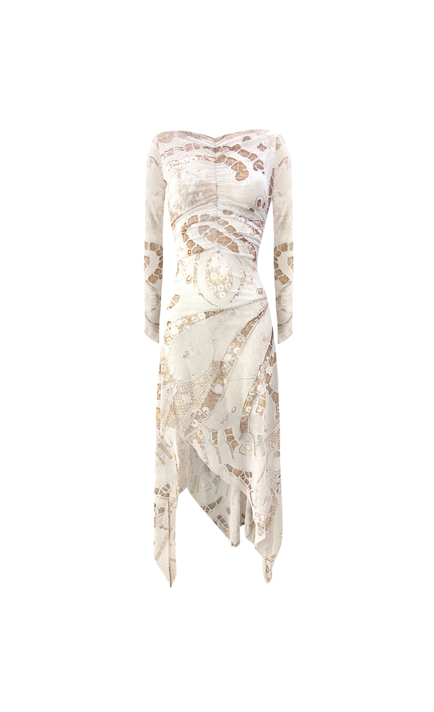 Flowy Party Dress in Pearl Lace PRE-ORDER