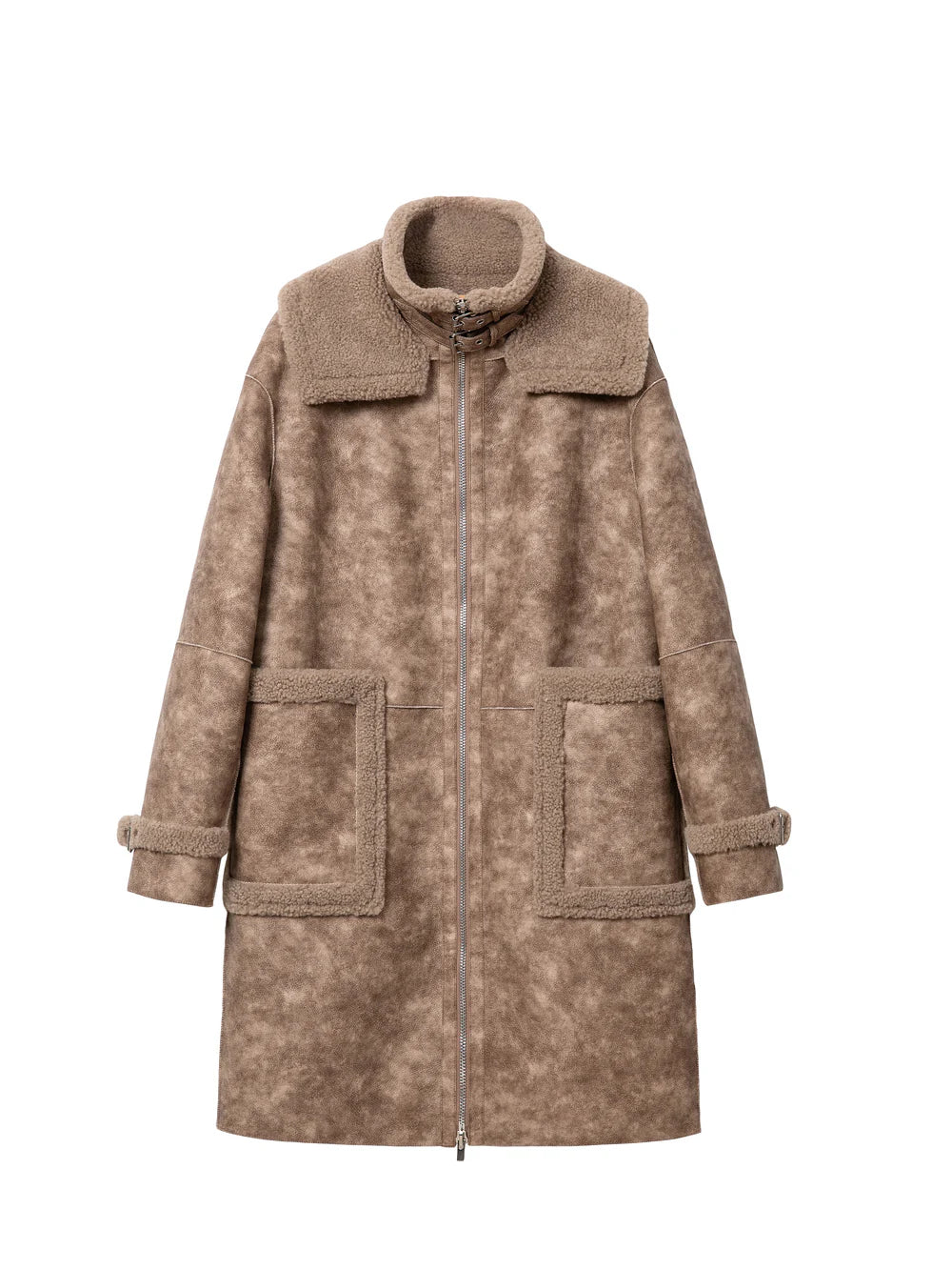 Frost Biker Coat - Oat