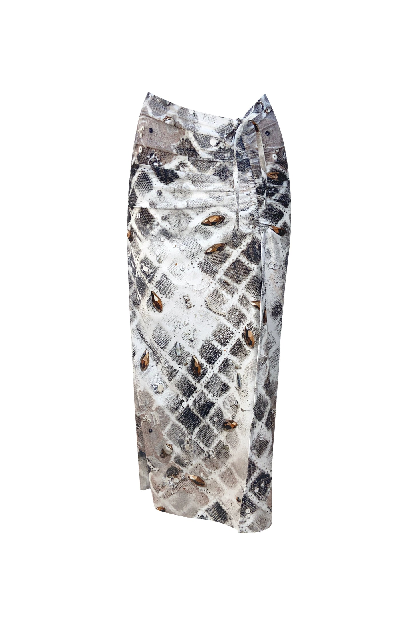 The Gathered Skirt in Checkered