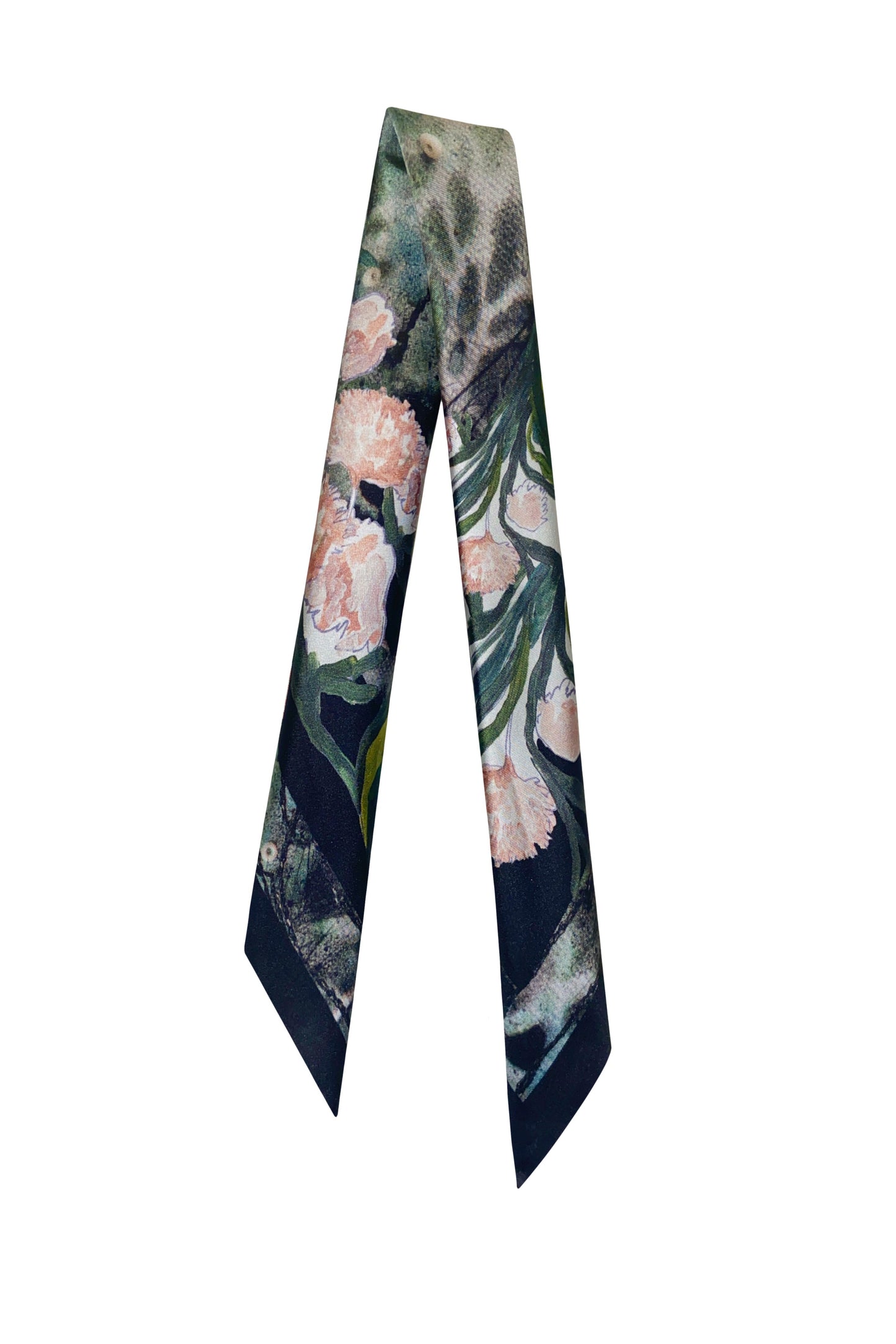 Dark Forest Silk Scarf 53 x 53 cm