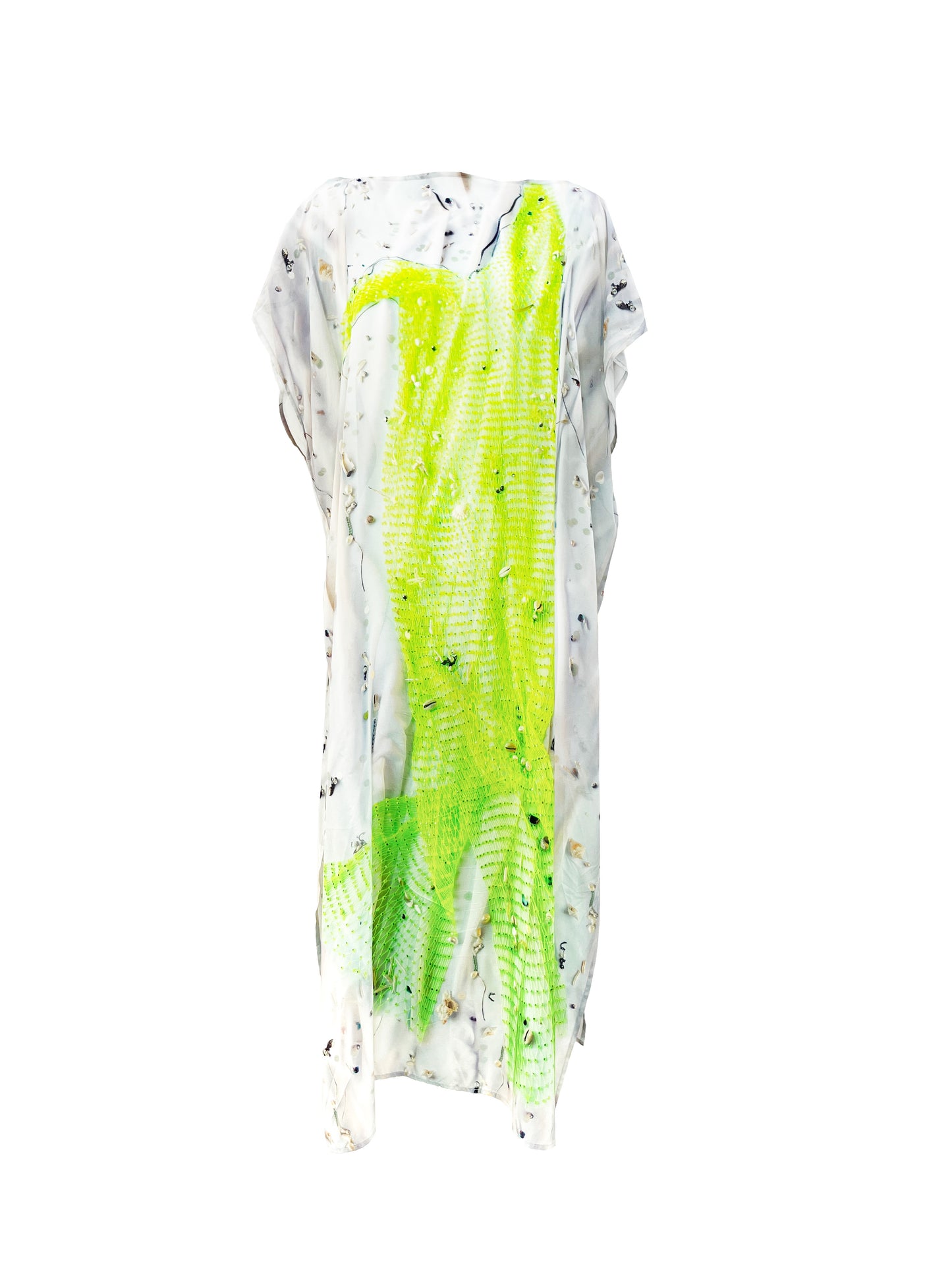 The Beach Dress in Neon Net