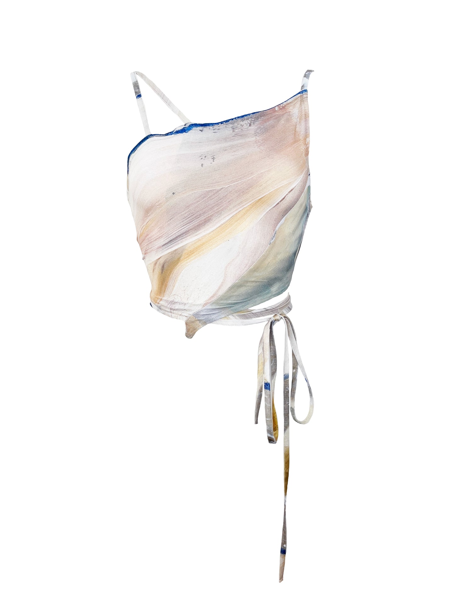 The Beige Painting Top