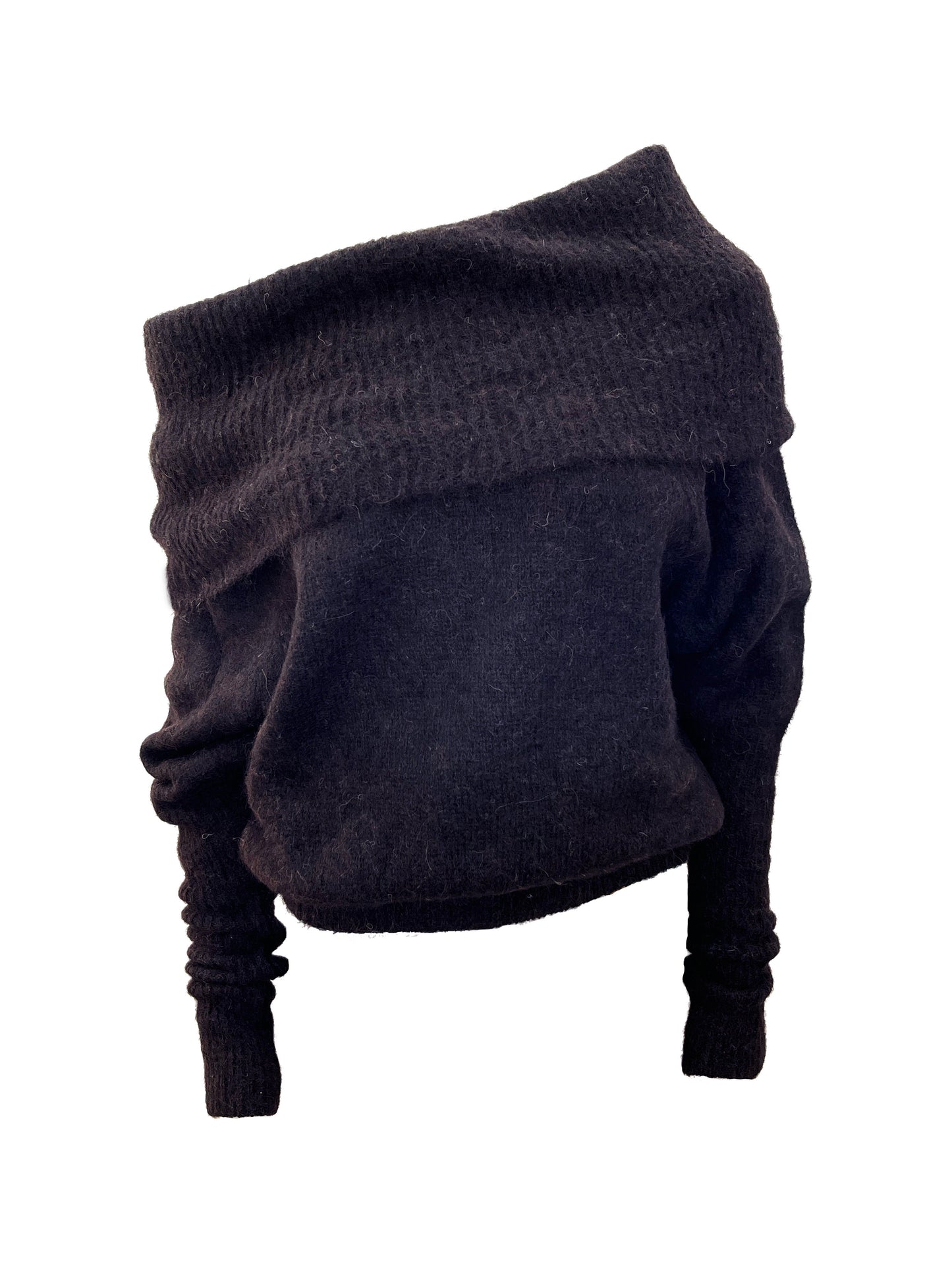 The Moss Sky Sweater in Black