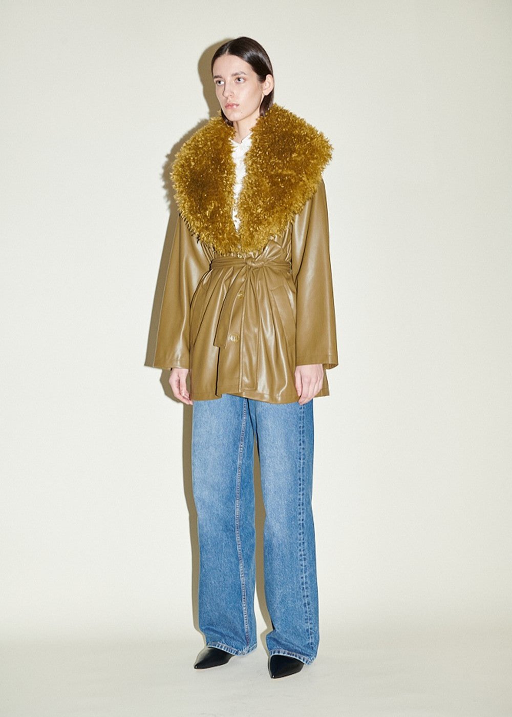 Agatha Coat Avacado