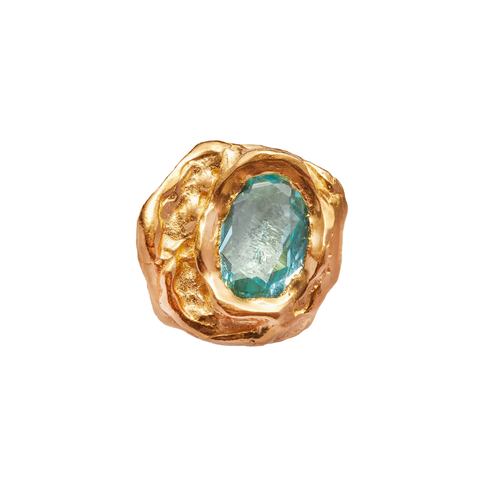 Lago Ring Gold Blue