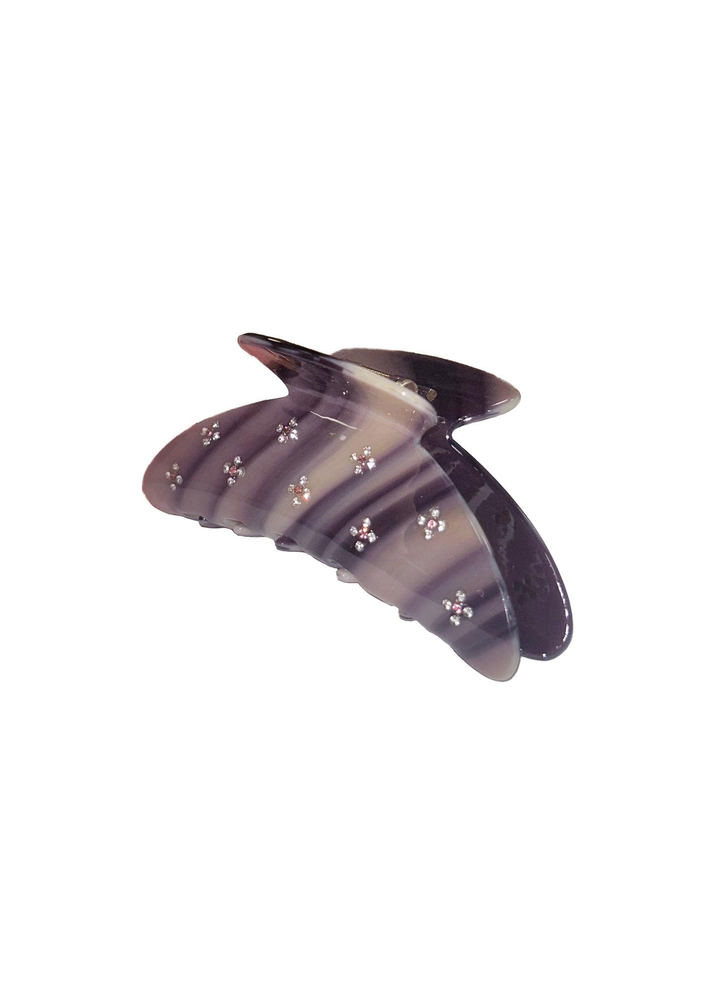 Marble Sparkle Hair Clip