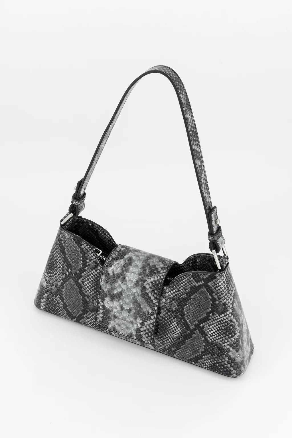 Marla Grey Pyton Bag