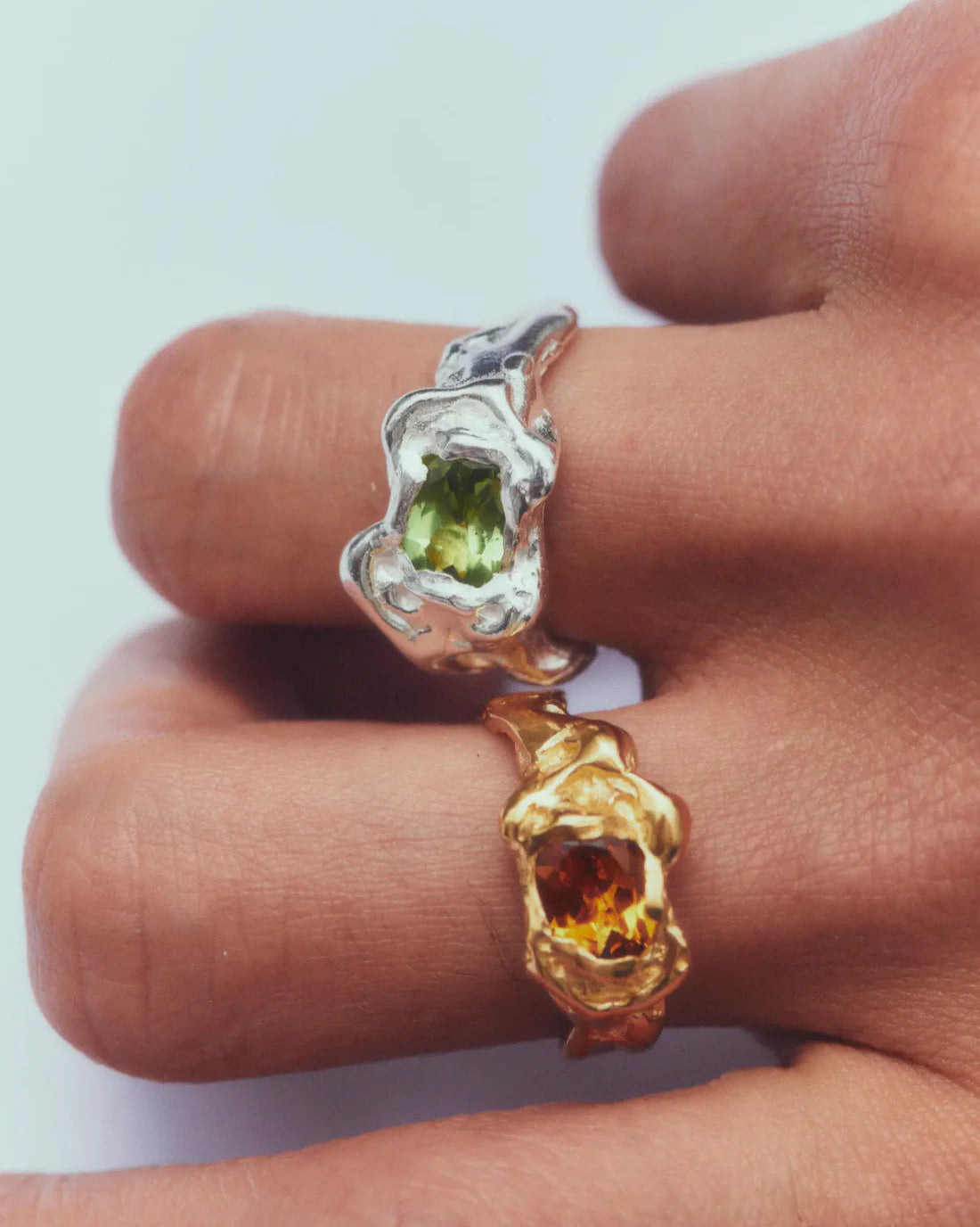 Ola Ring - Gold Orange