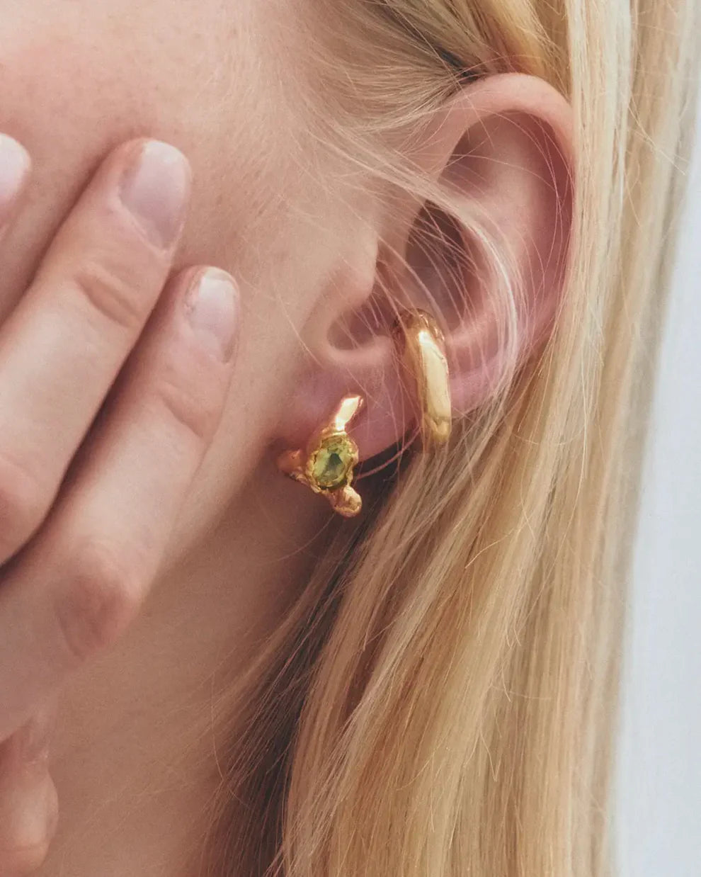 El Salto Gold Yellow Earring