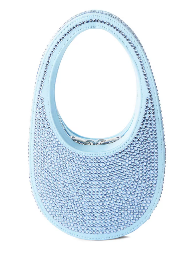 Mini Swipe Bag - Ice Blue Crystal