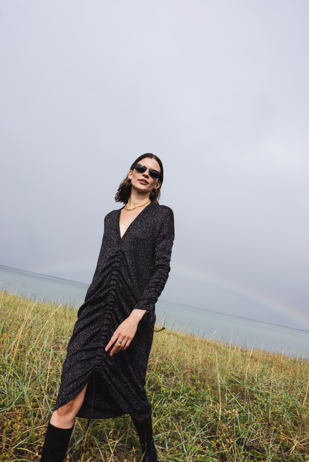 Knitted party dress best sale