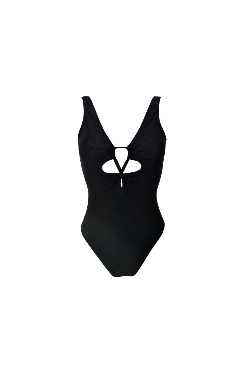 The Knot Swimsuit in Black