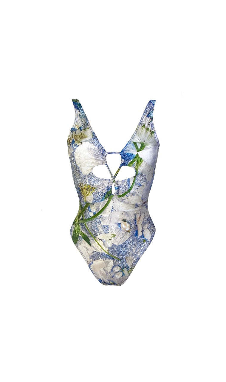 The Knot Swimsuit in Seashore PRE-ORDER