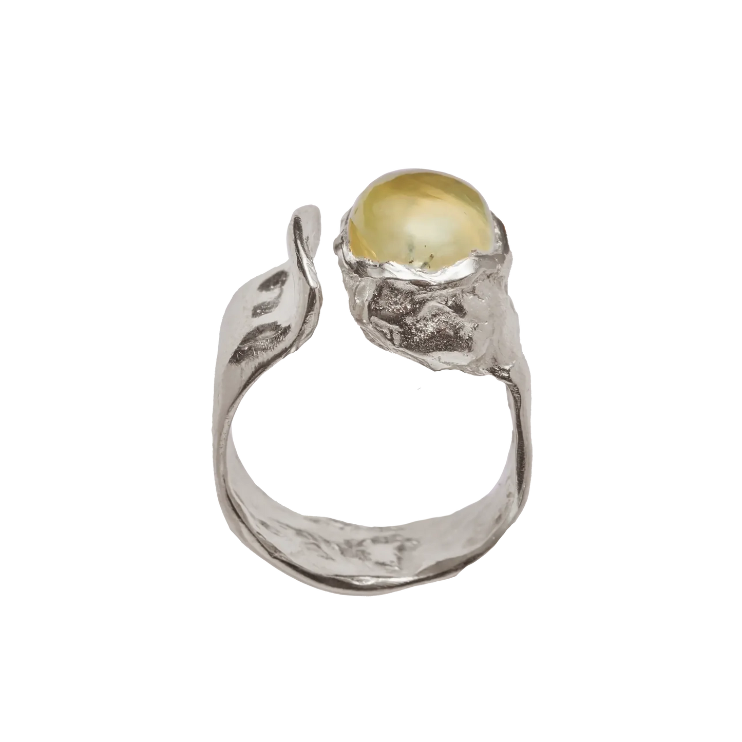 Uva Ring Silver Green