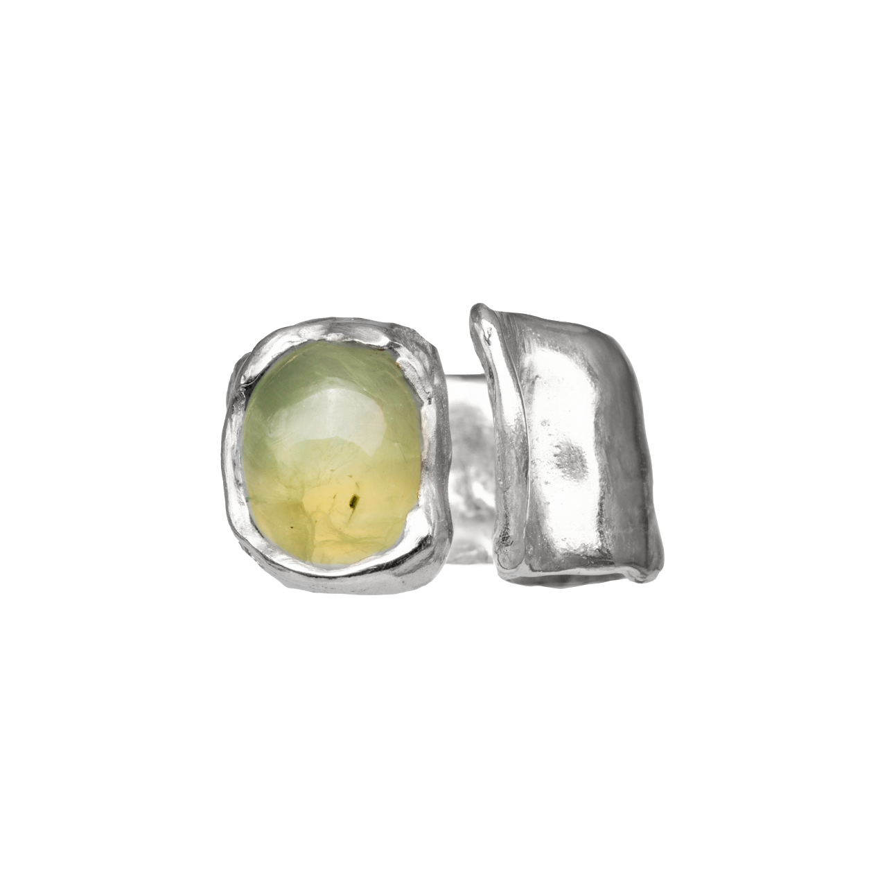 Uva Ring Silver Green