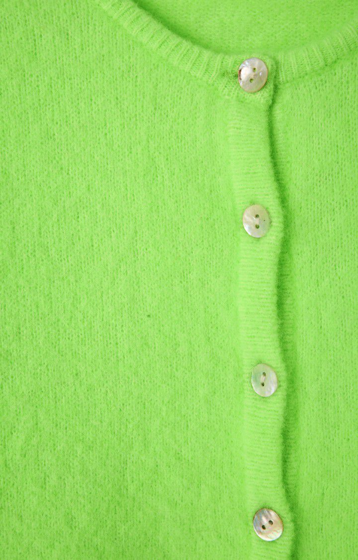 Vitow Cardigan - Fluorescent Apple