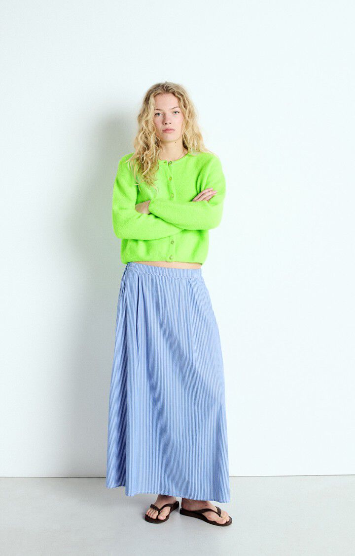 Vitow Cardigan - Fluorescent Apple