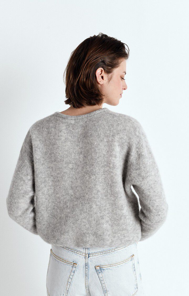 Vitow Cardigan Gris Clair Chine