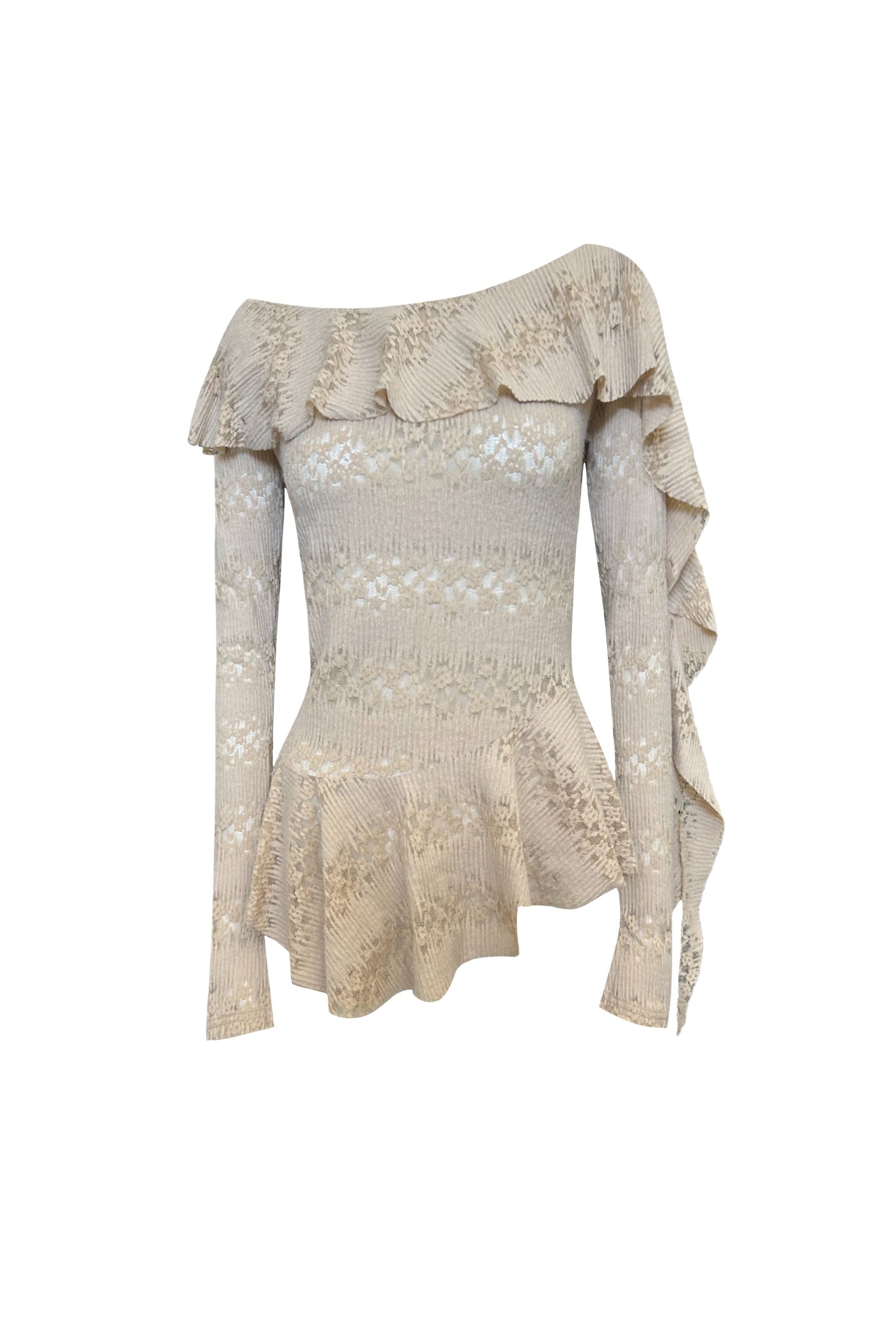 The Flowy Top in Desert Lace