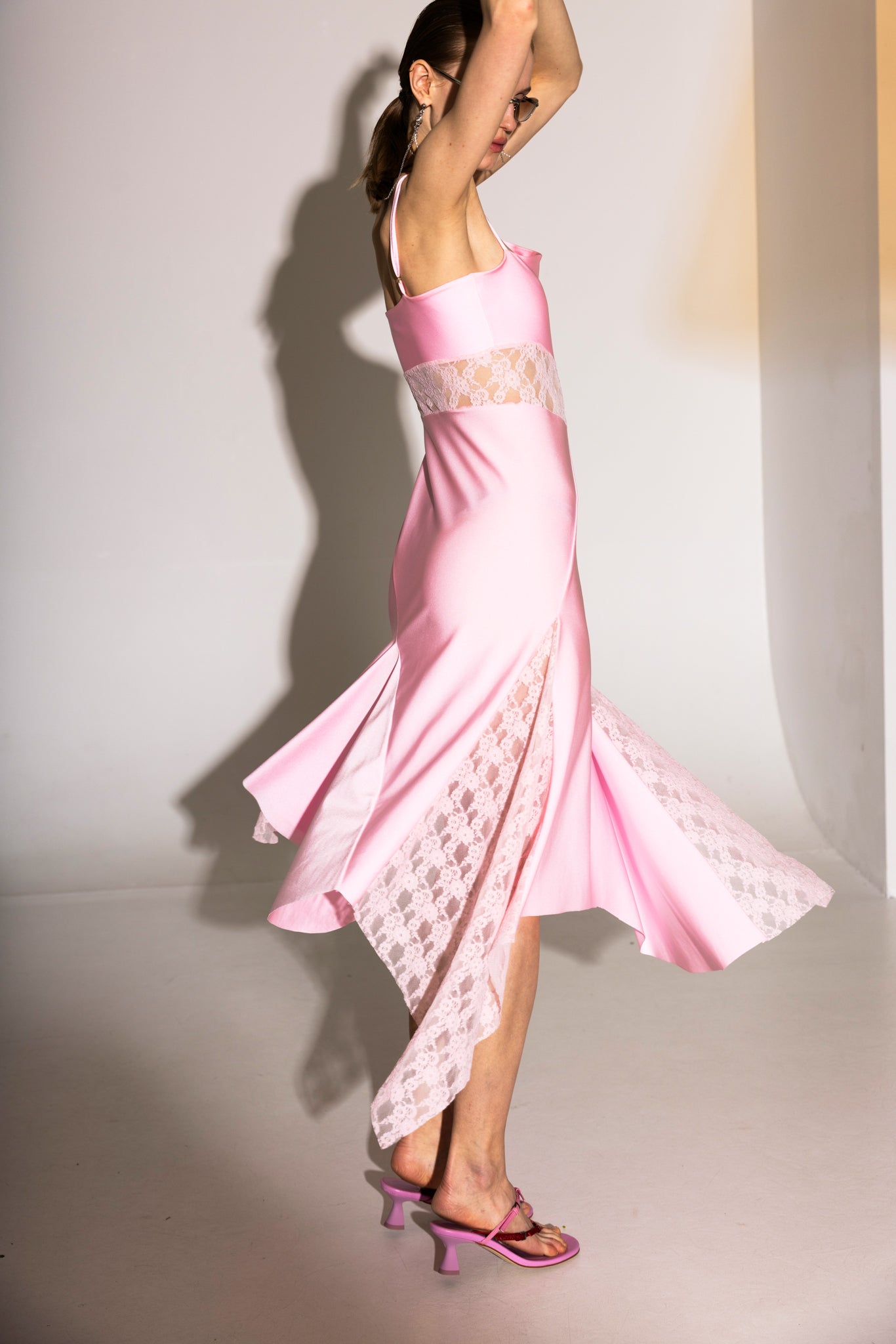 The Lily Dress in Pink