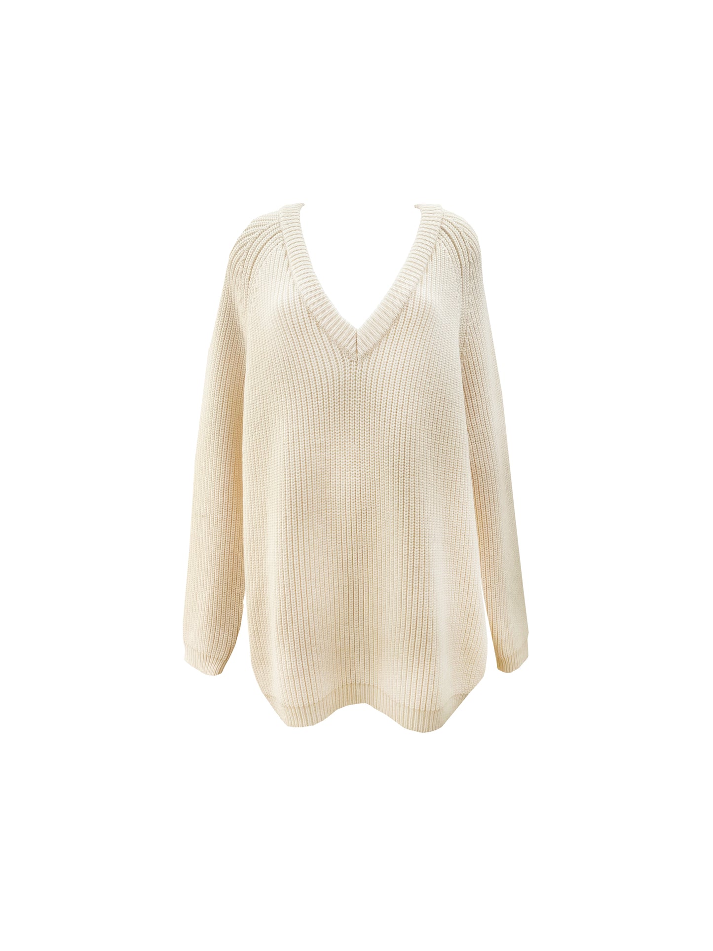 The Oversized V Neck Knit