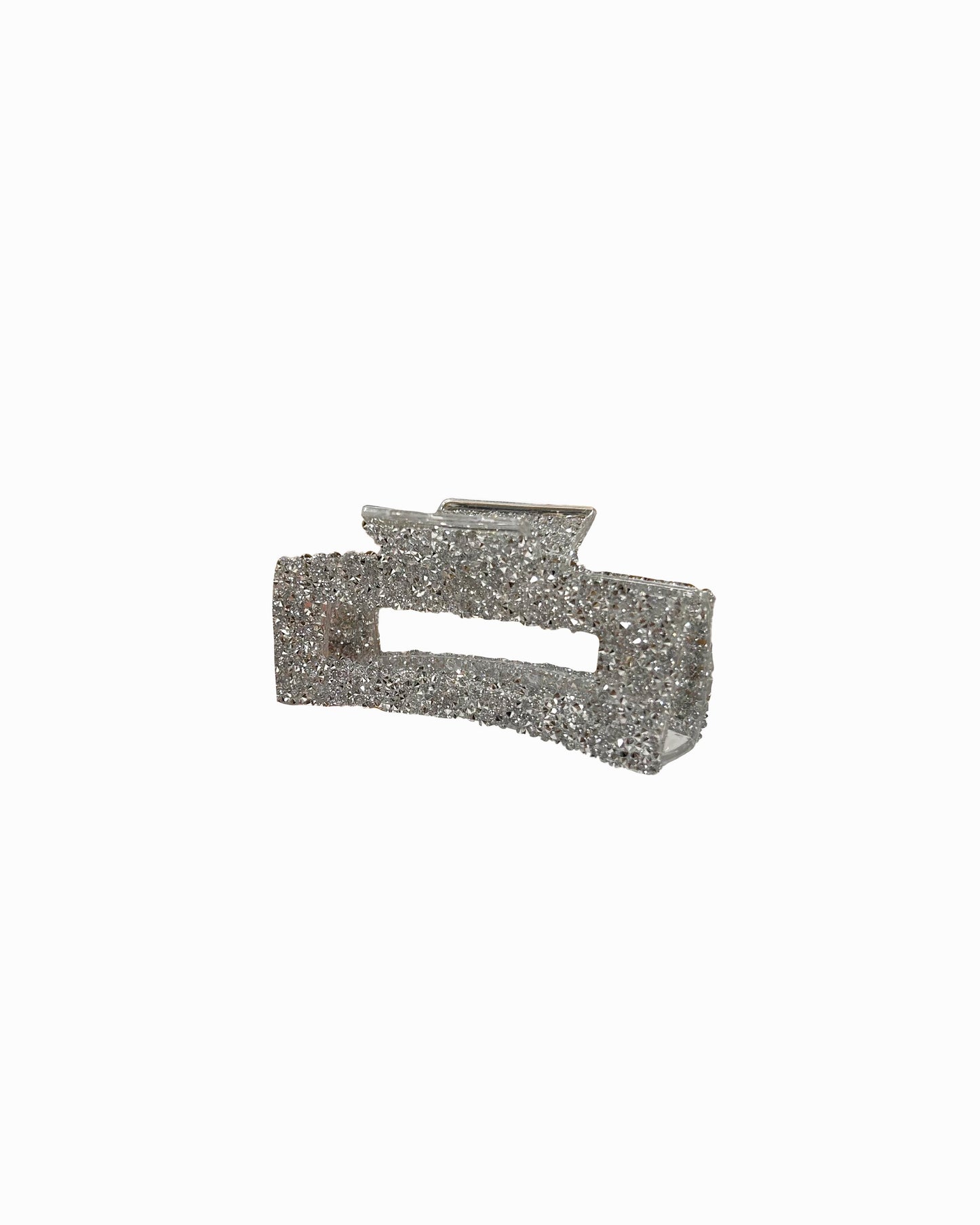 Silver Sparkle Hair Clip