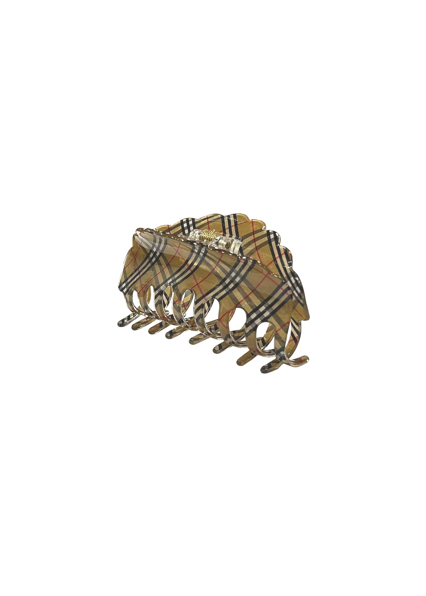 Tartan Hair Clip